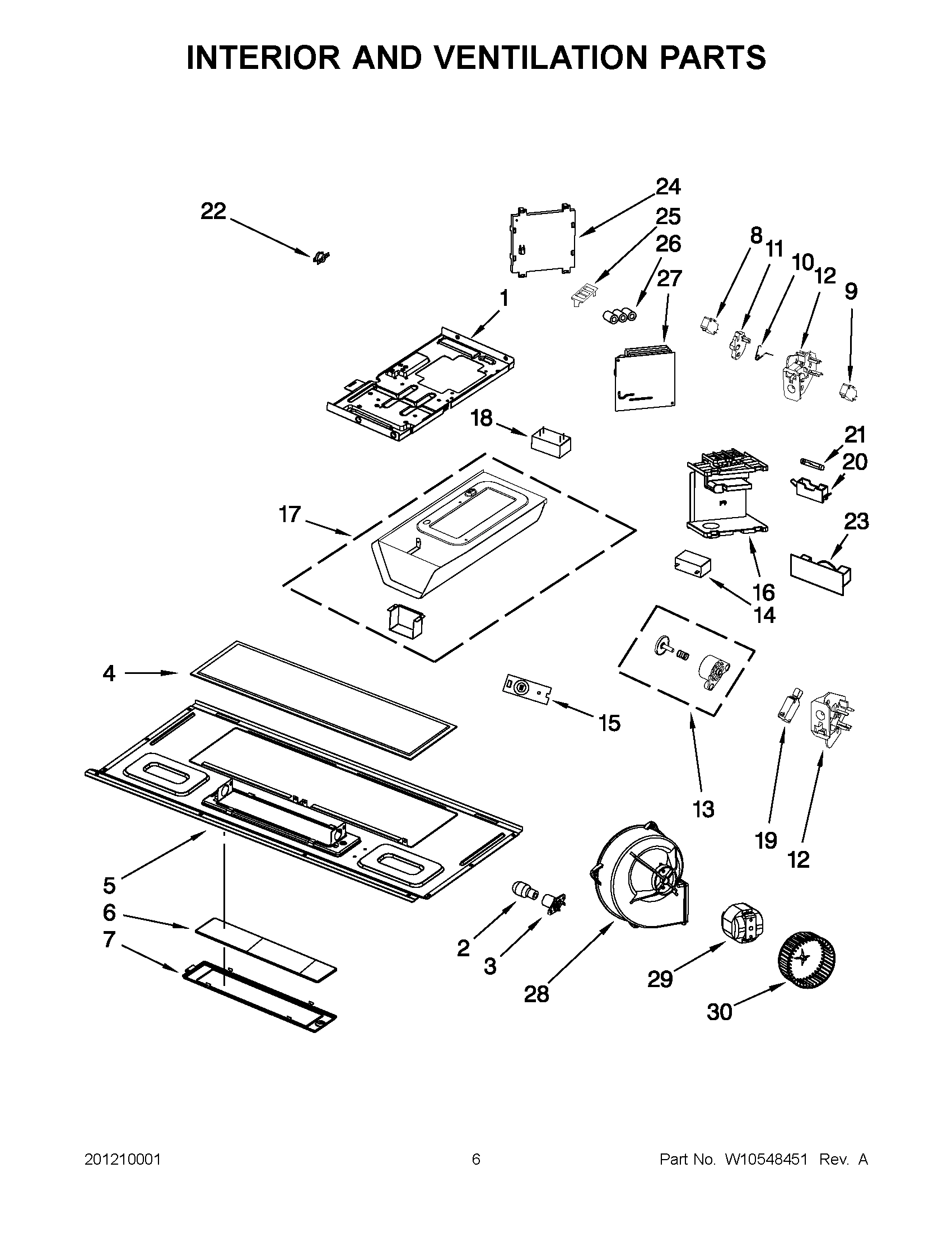 03 - INTERIOR AND VENTILATION PARTS