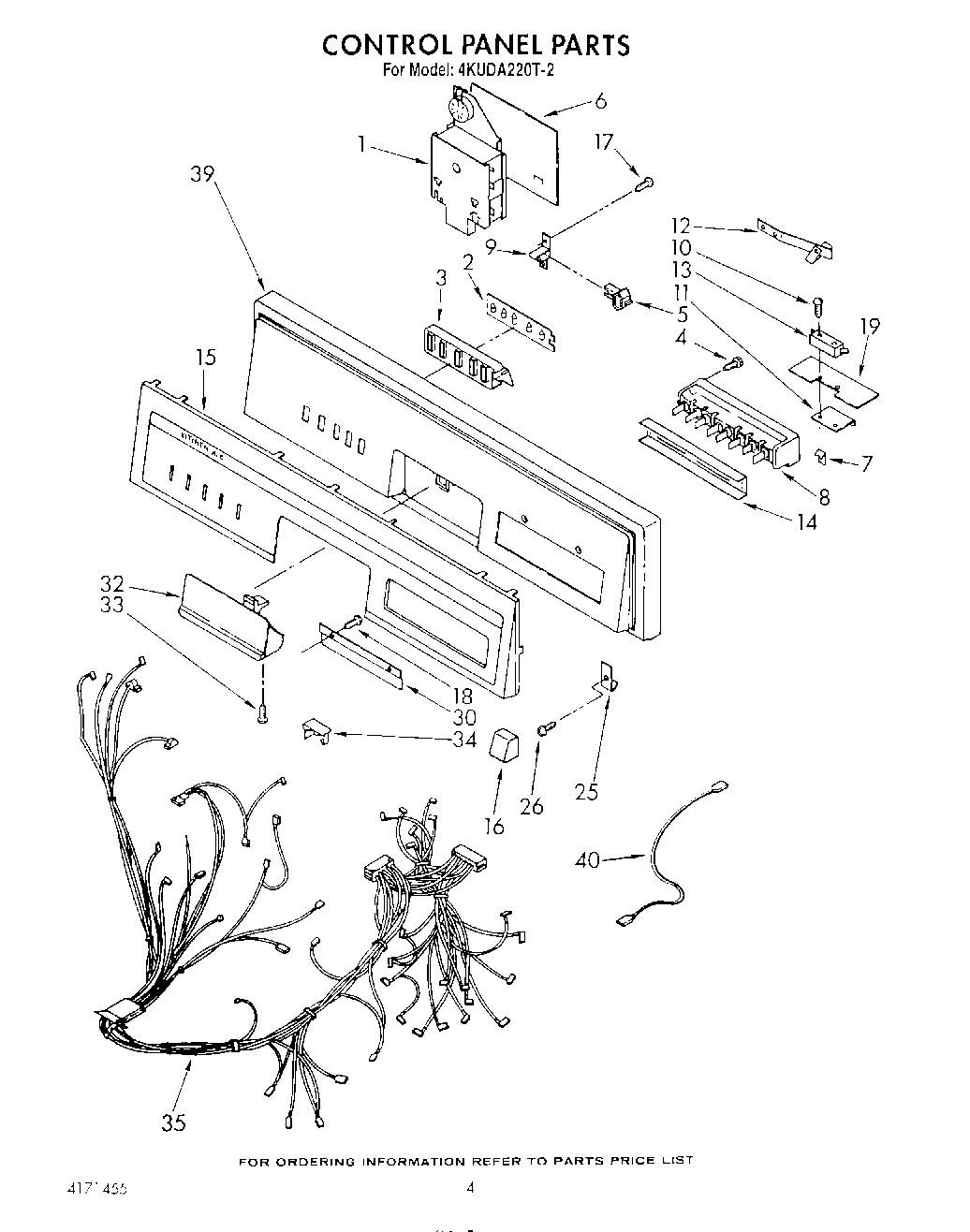 04 - CONTROL PANEL , LITERATURE AND OPTIONAL
