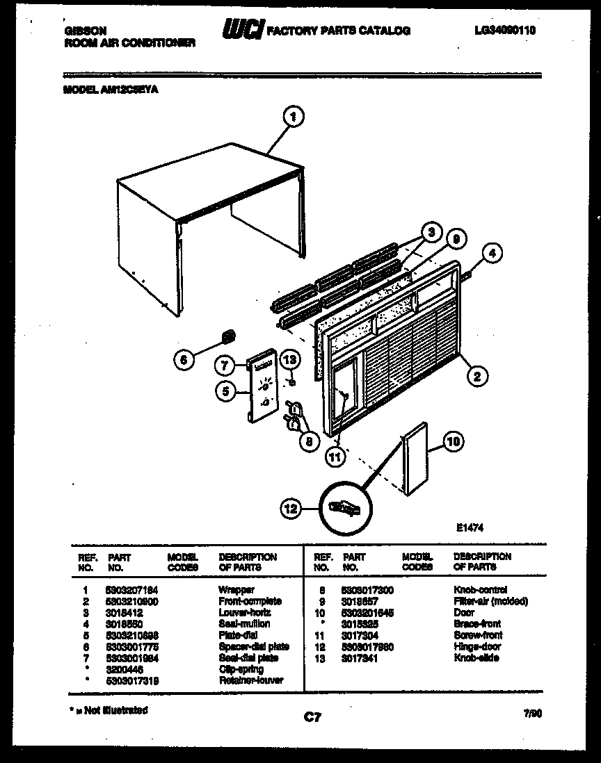 02 - CABINET PARTS