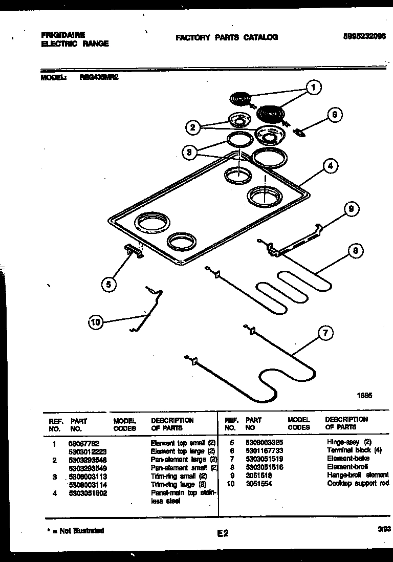 03 - COOKTOP AND BROILER PARTS