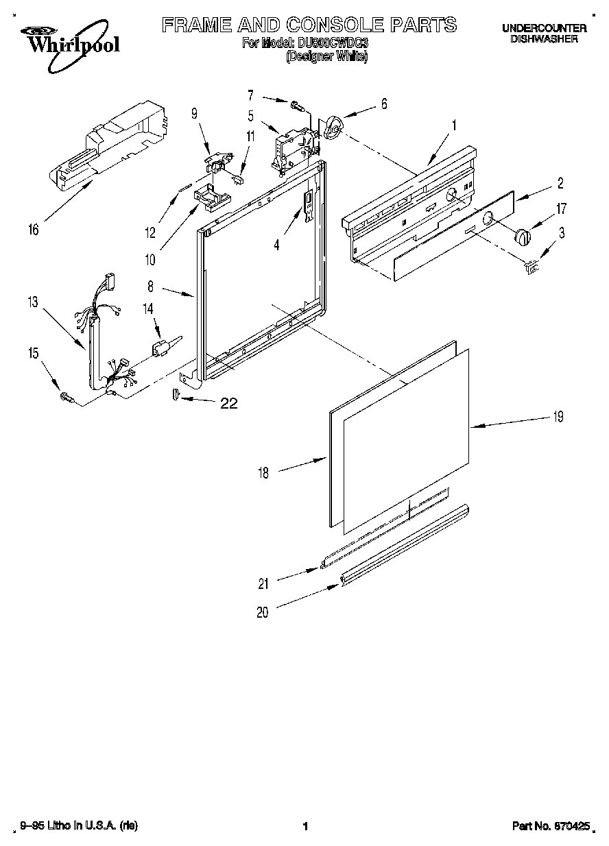 01 - FRAME AND CONSOLE