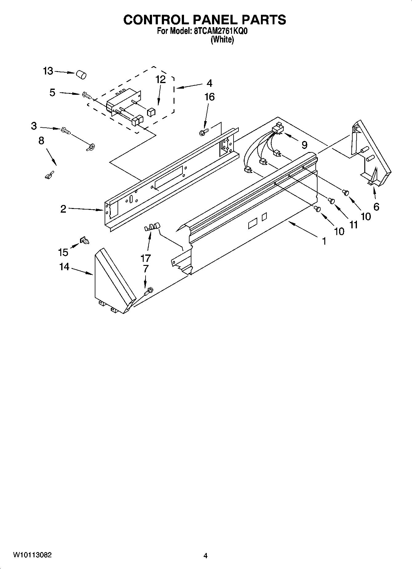 02 - CONTROL PANEL PARTS