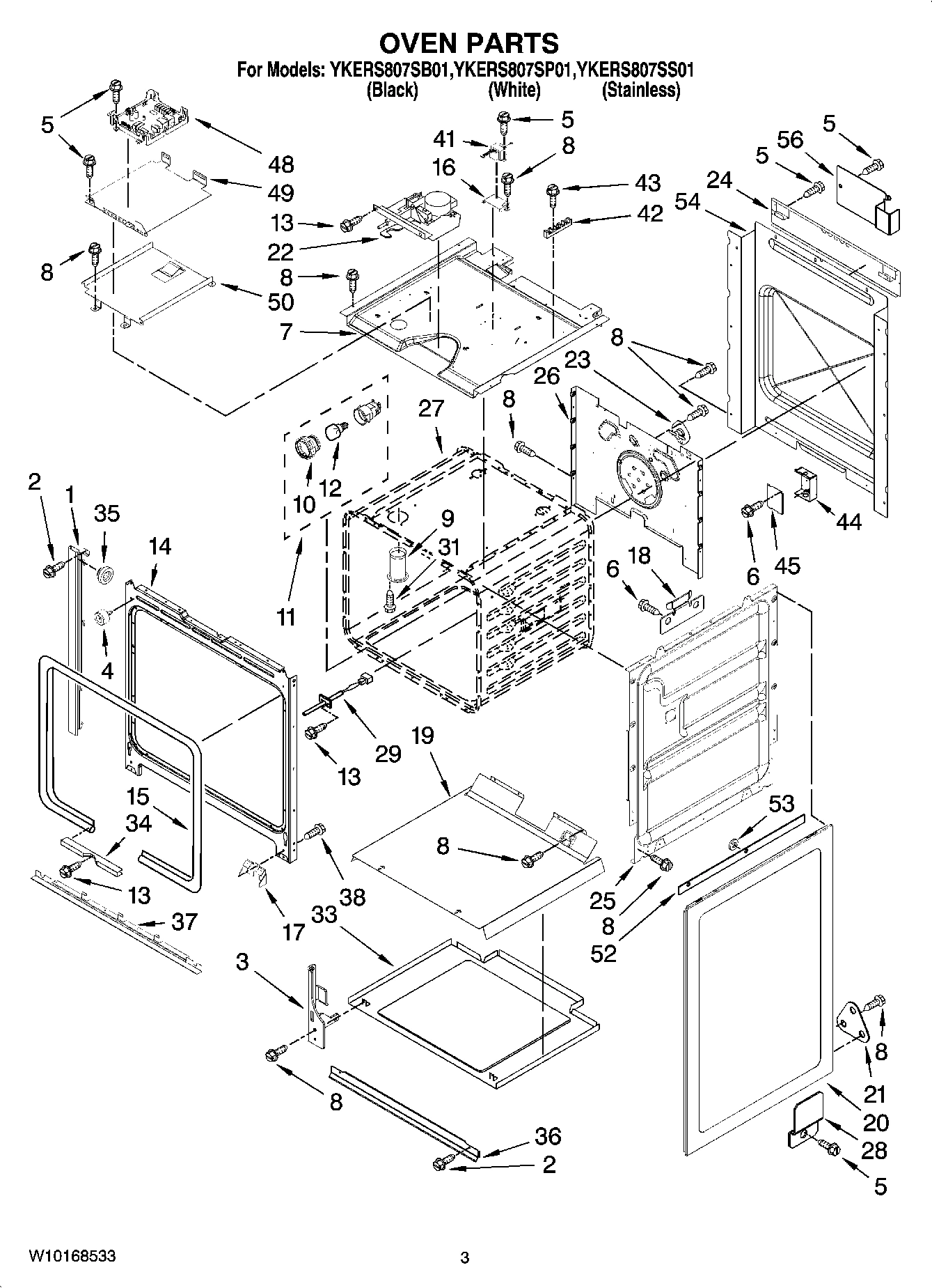 02 - OVEN PARTS