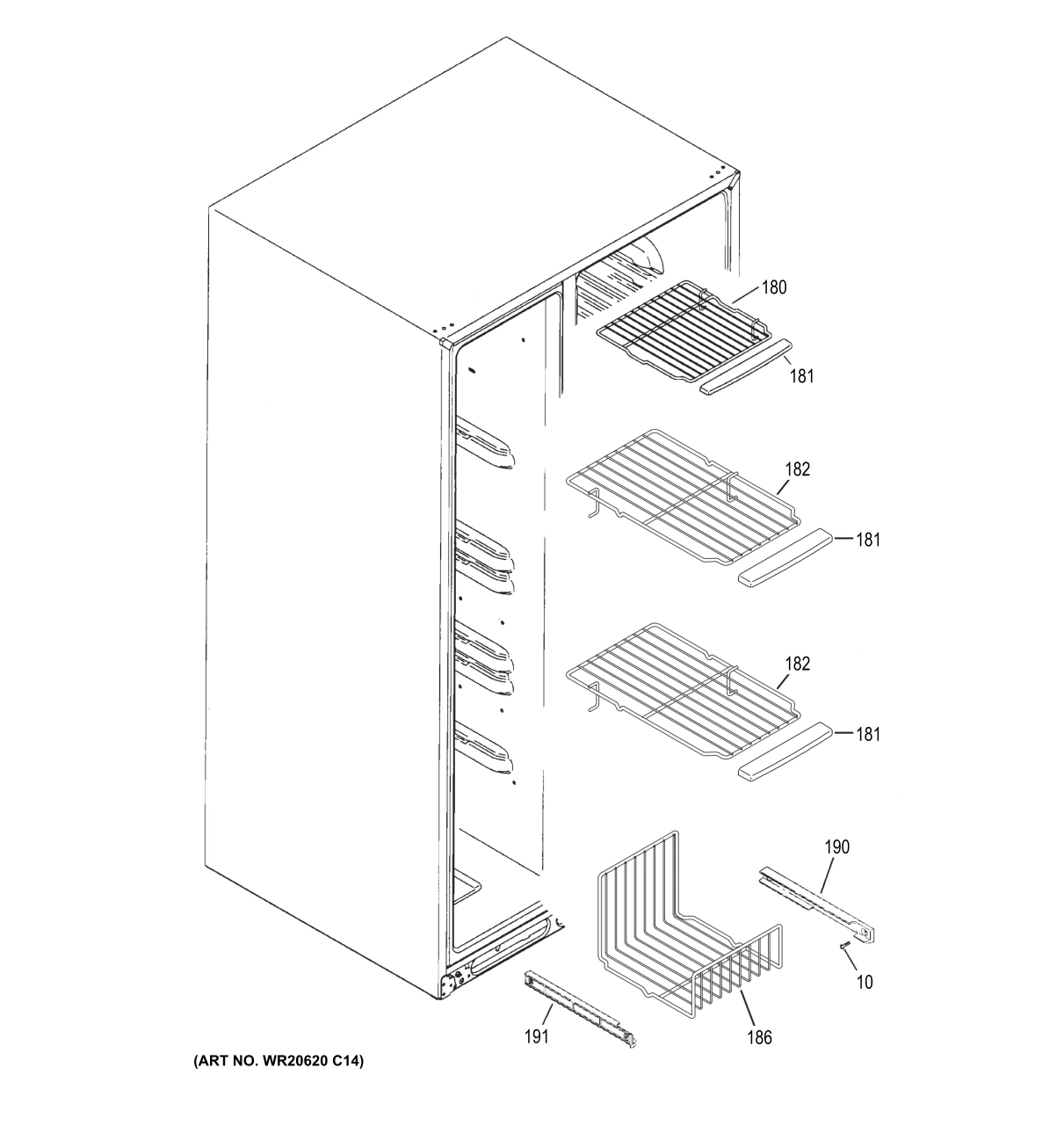 FREEZER SHELVES