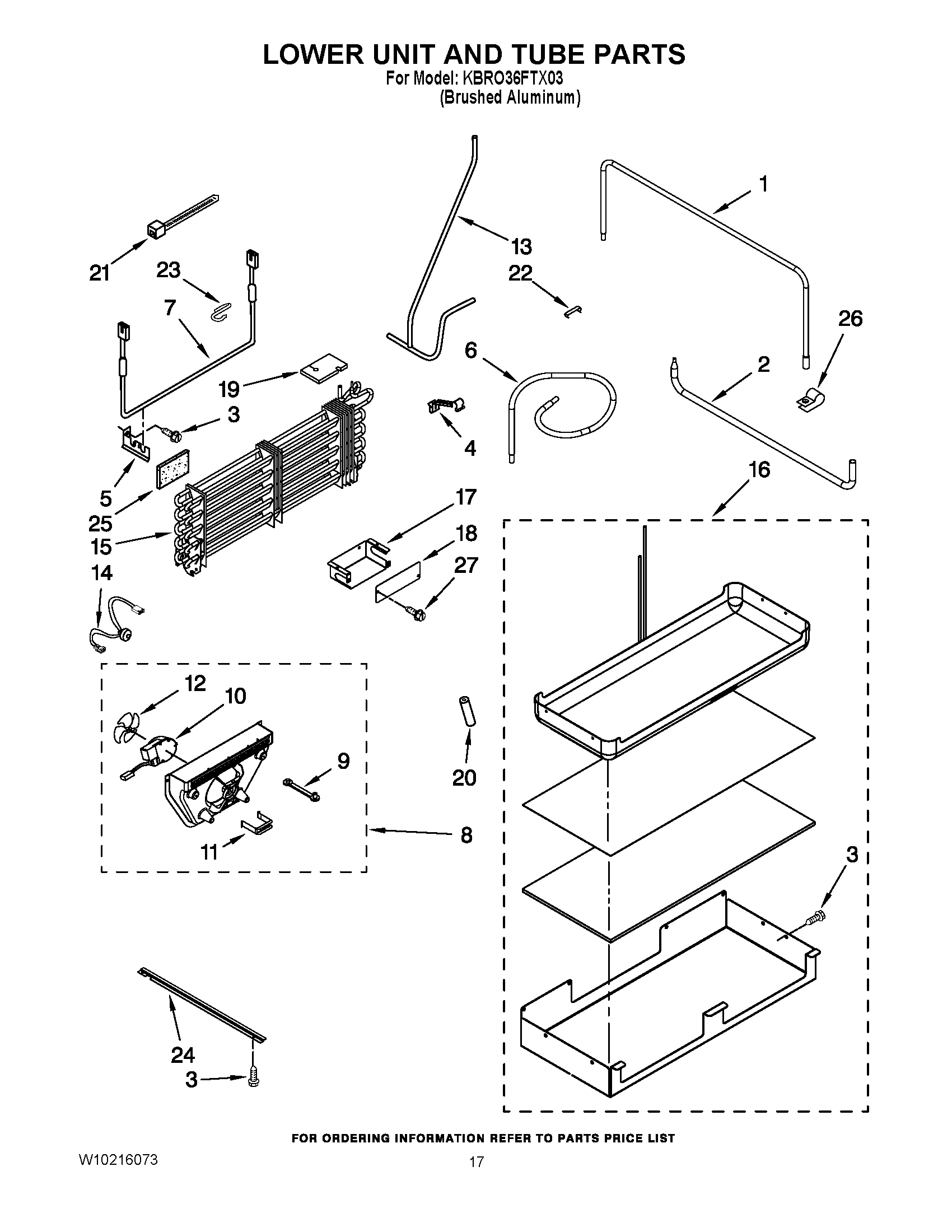 10 - LOWER UNIT AND TUBE PARTS