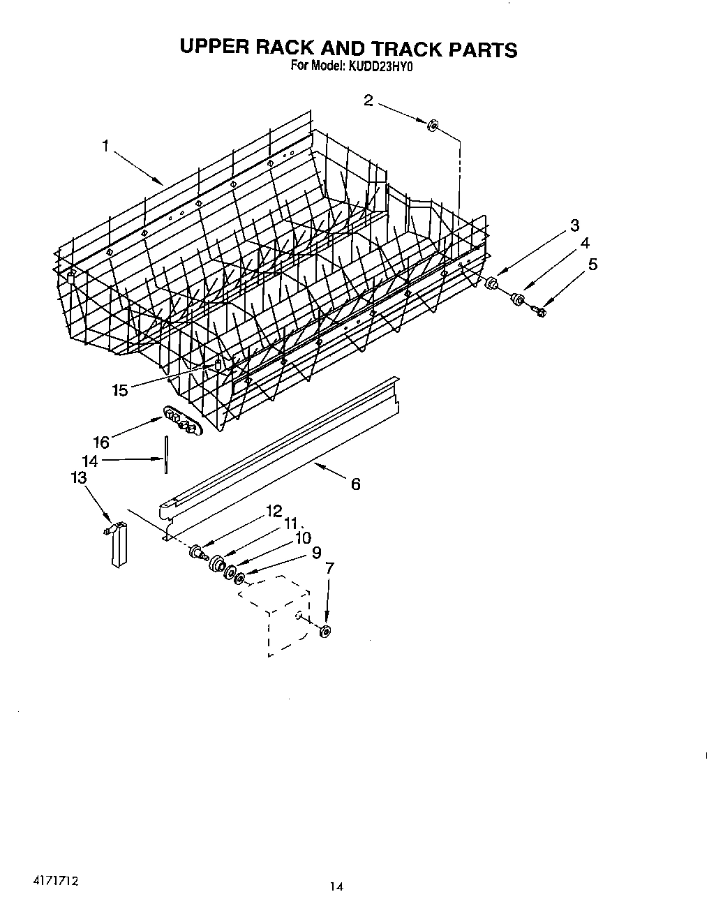 11 - UPPER RACK AND TRACK