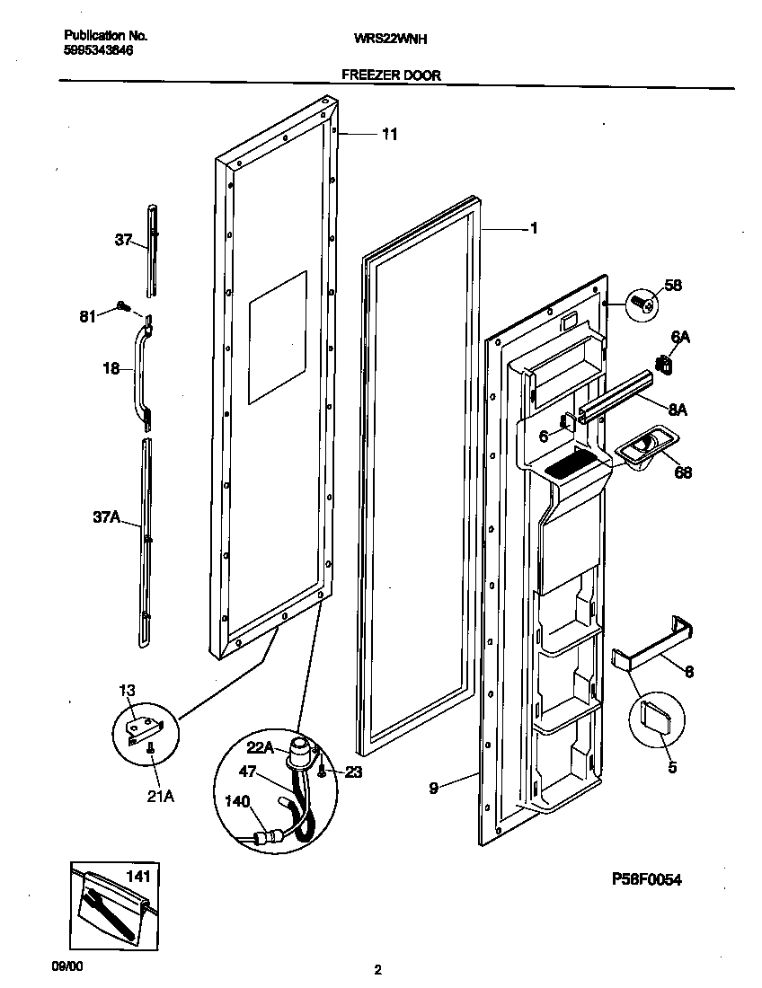 02 - FREEZER DOOR