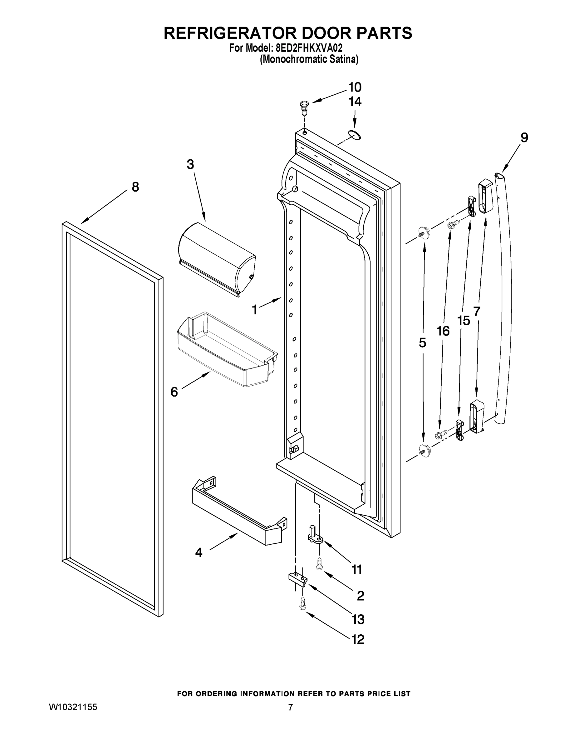 06 - REFRIGERATOR DOOR PARTS