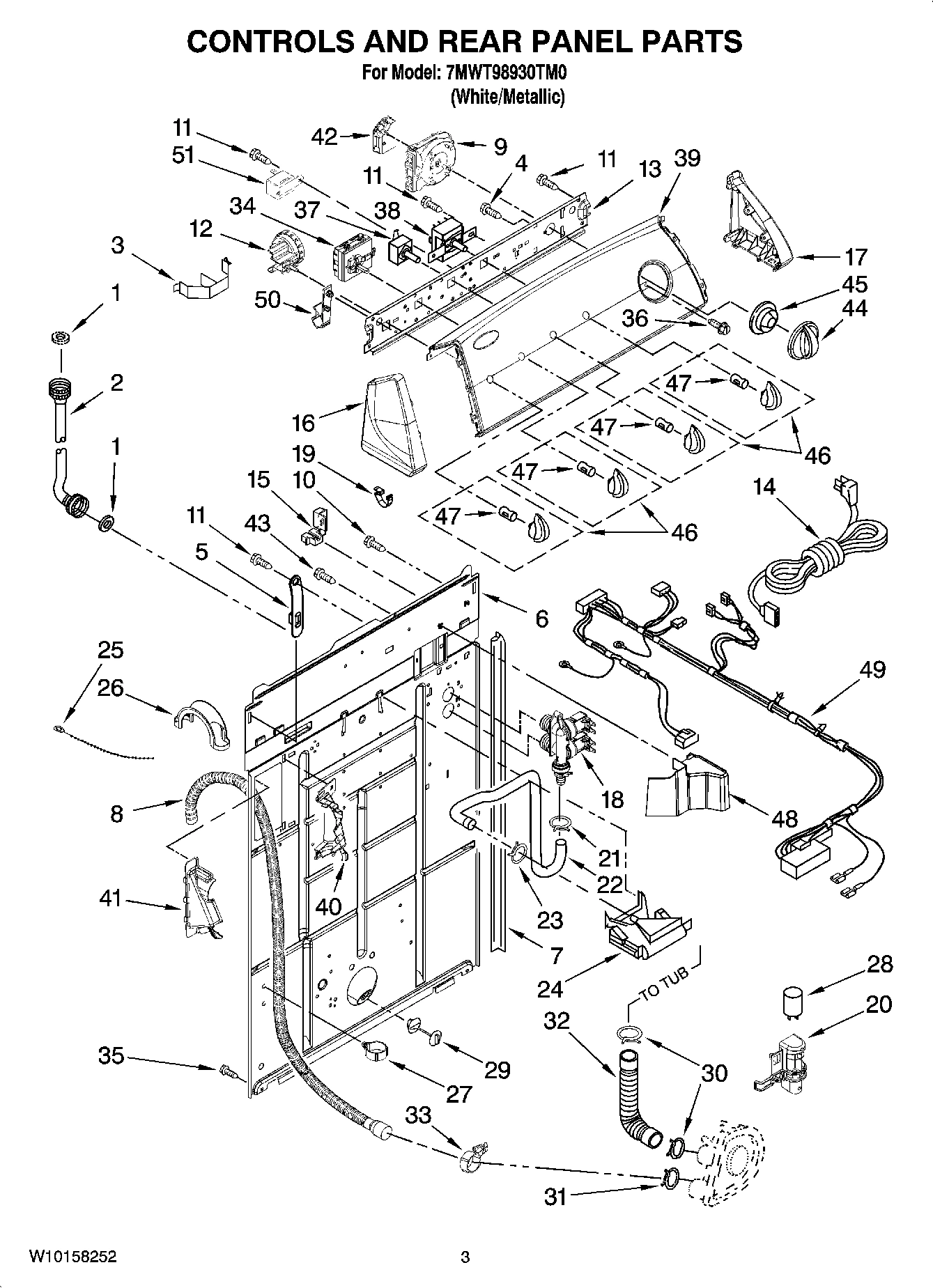 02 - CONTROLS AND REAR PANEL PARTS