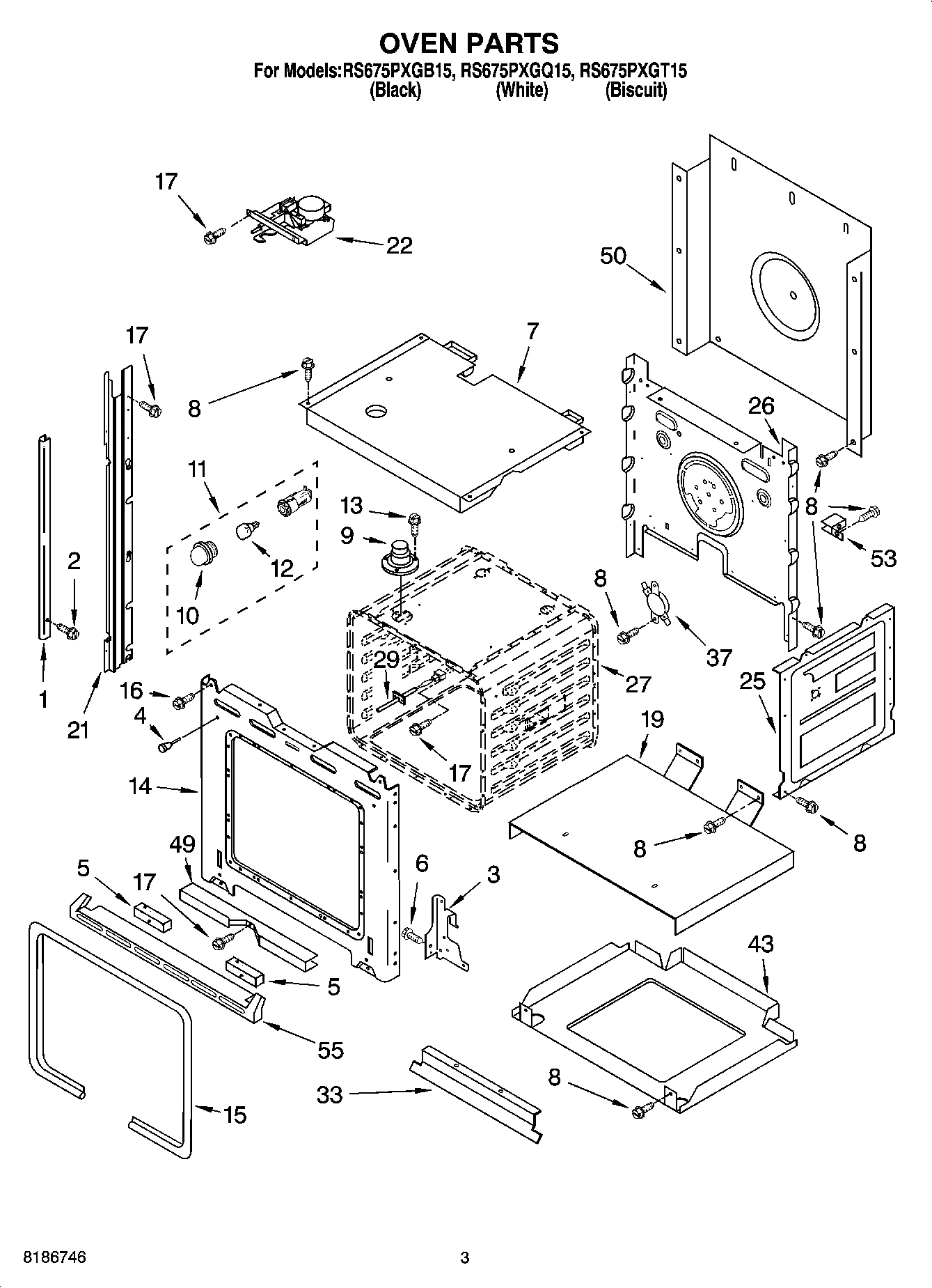 03 - OVEN PARTS