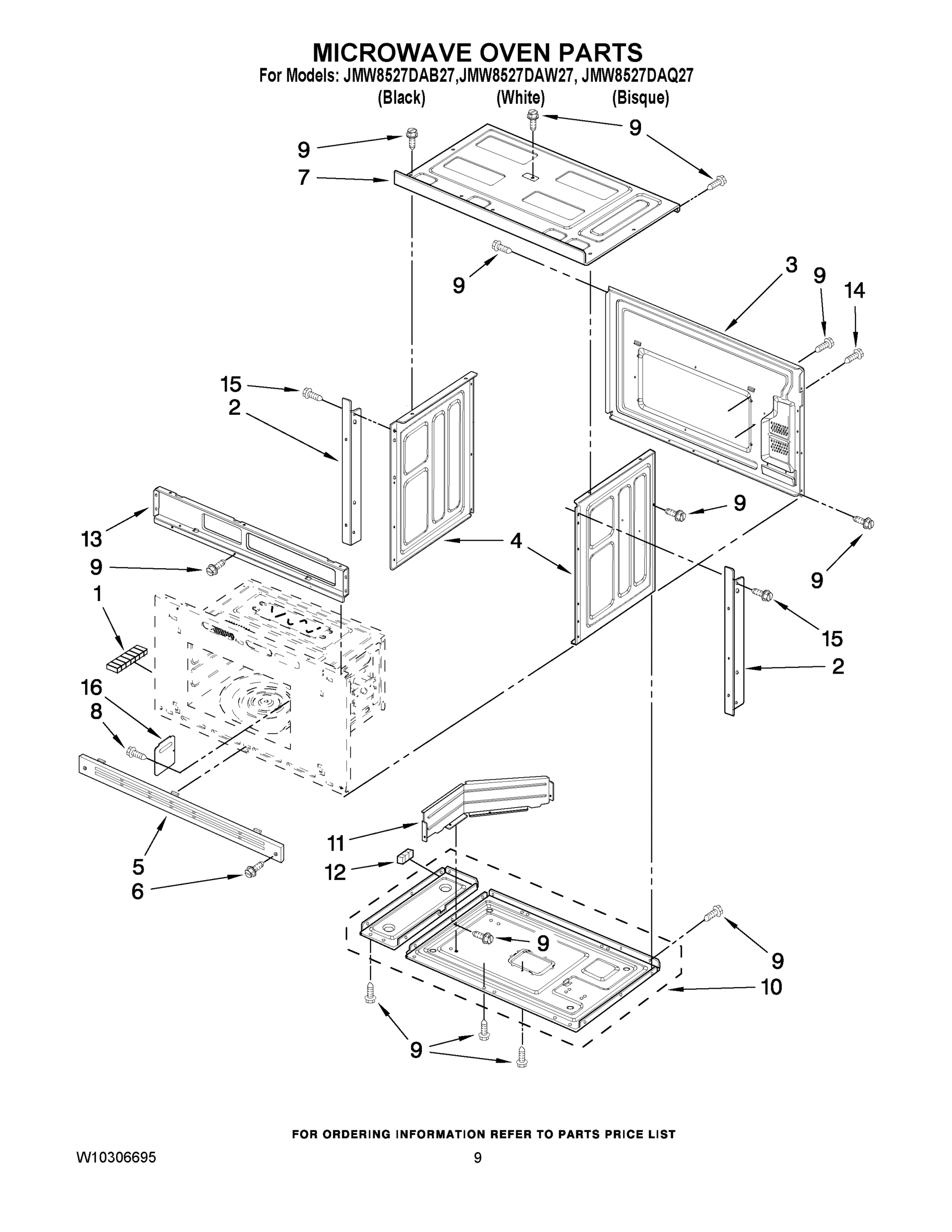06 - MICROWAVE OVEN PARTS