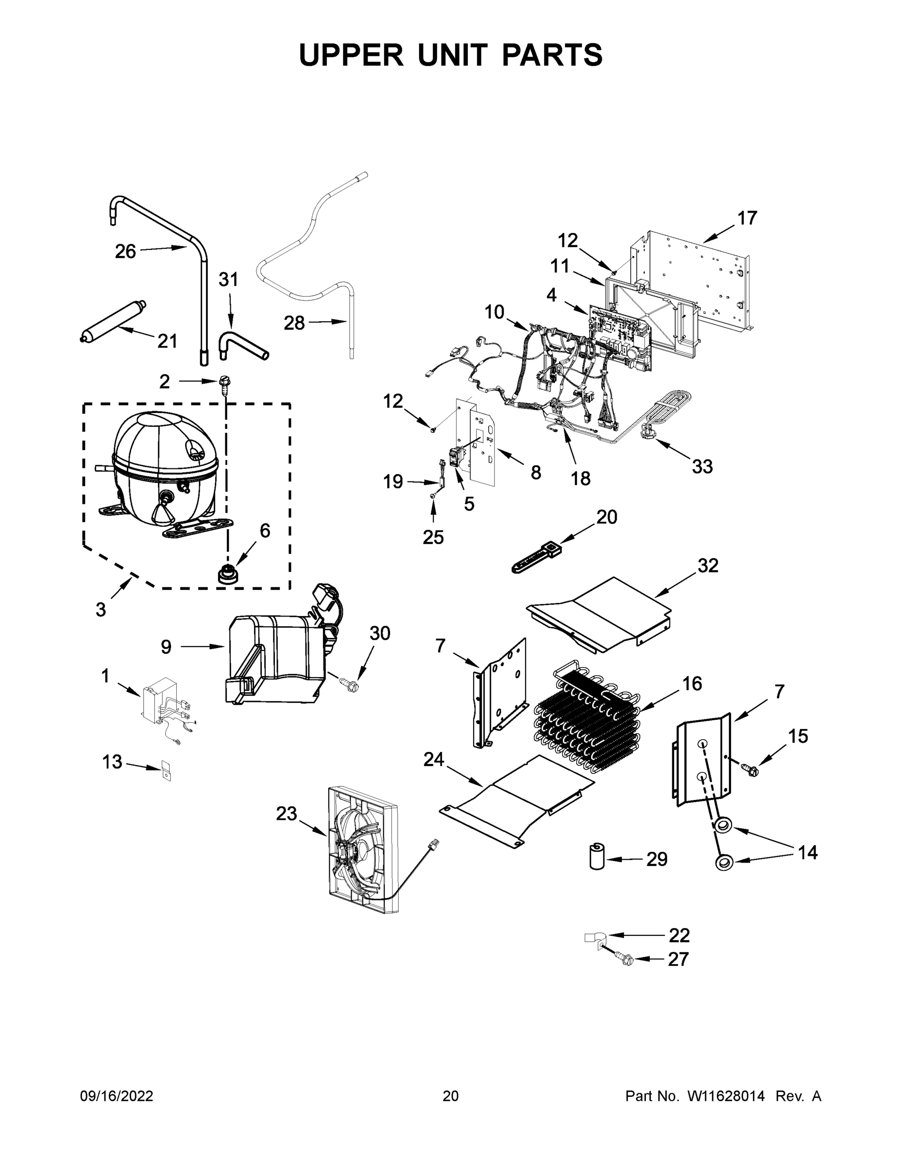 11 - UPPER UNIT PARTS