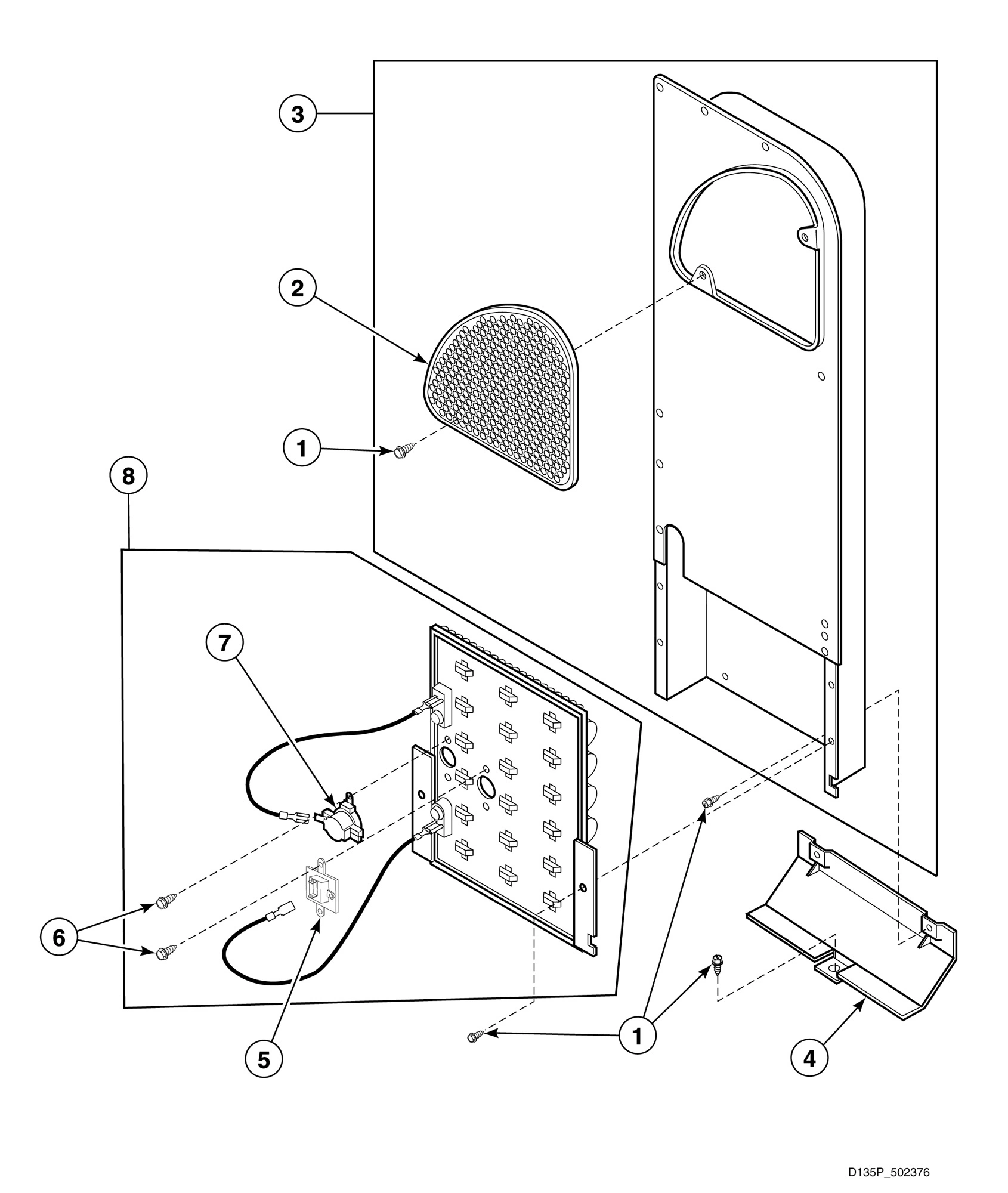 Heater Duct Assembly - Electric Models