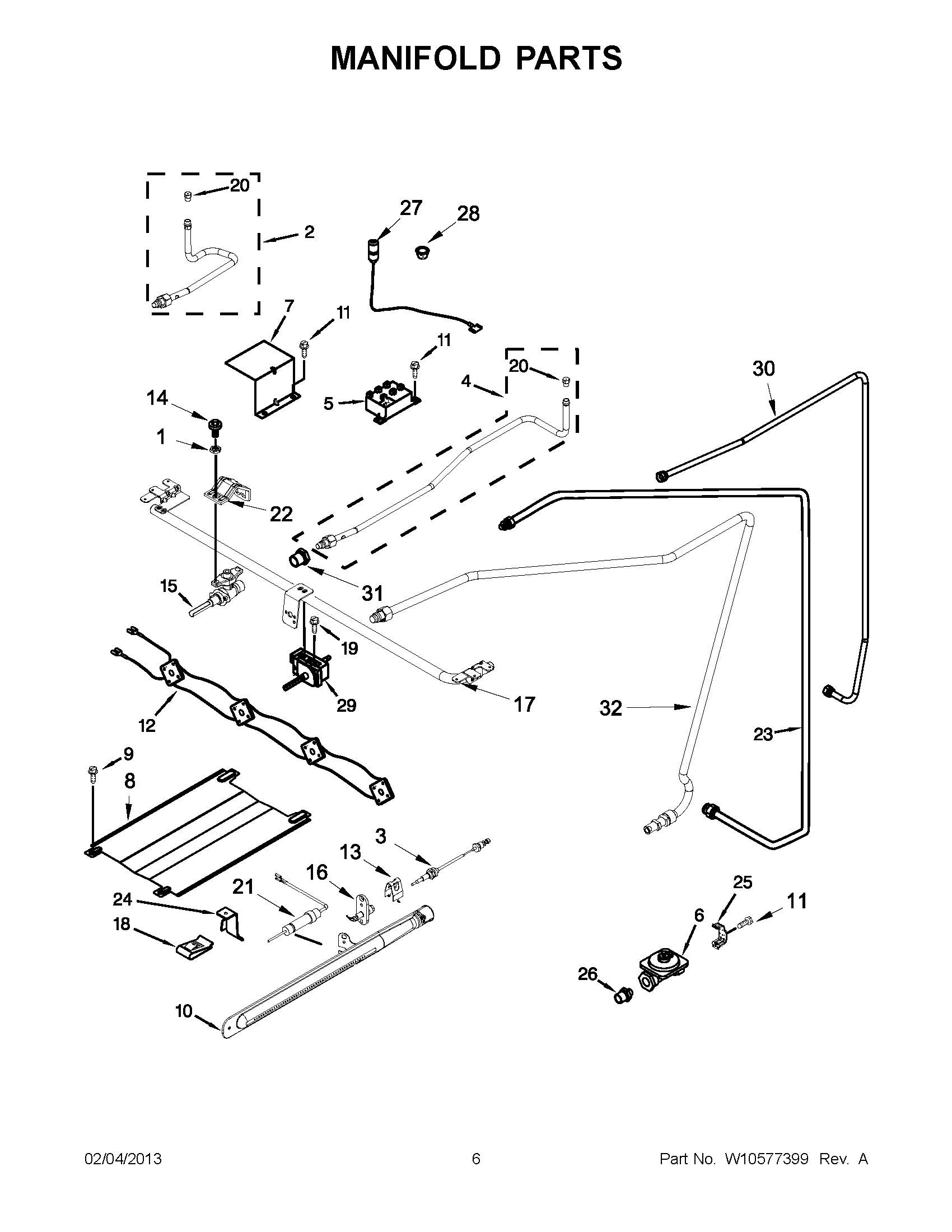 03 - MANIFOLD PARTS