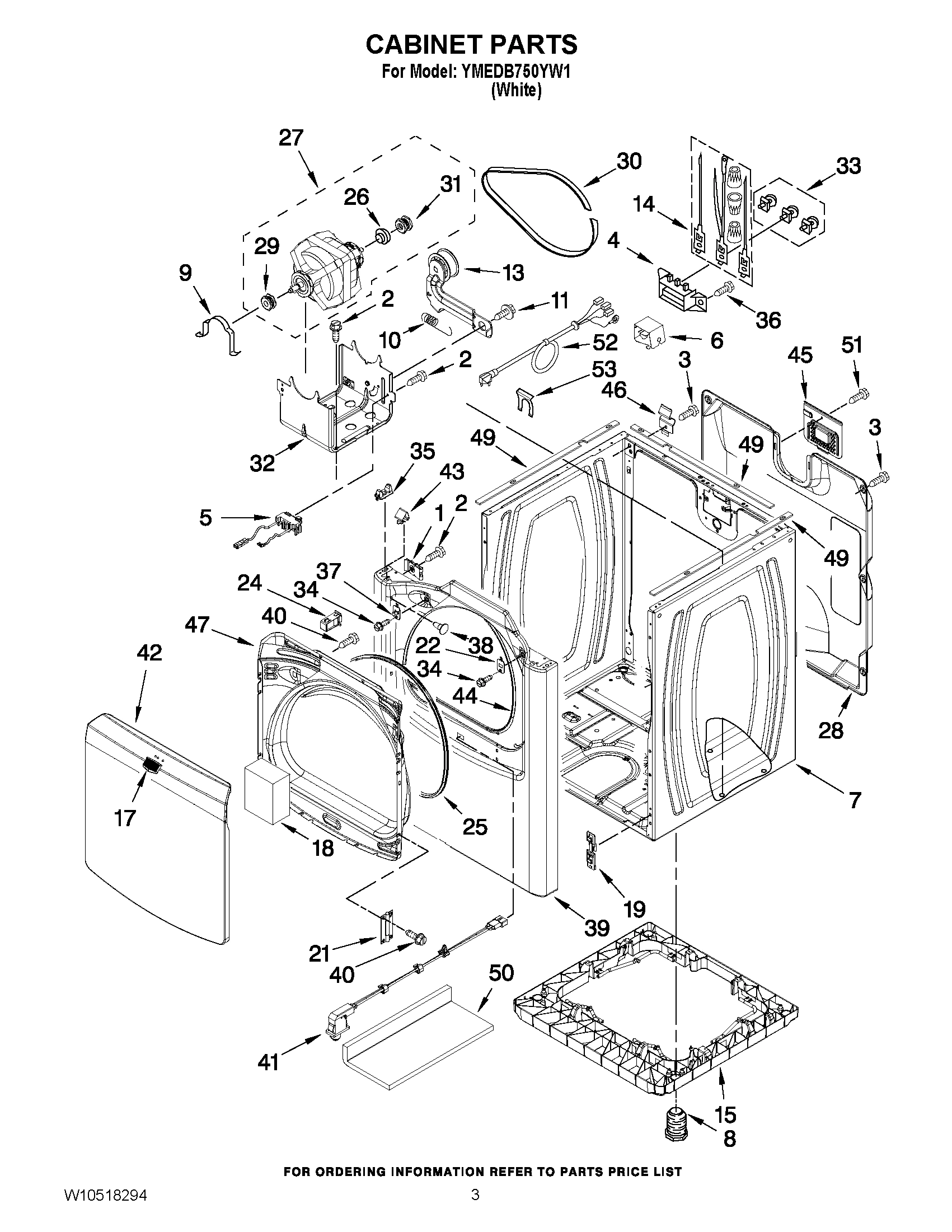 02 - CABINET PARTS