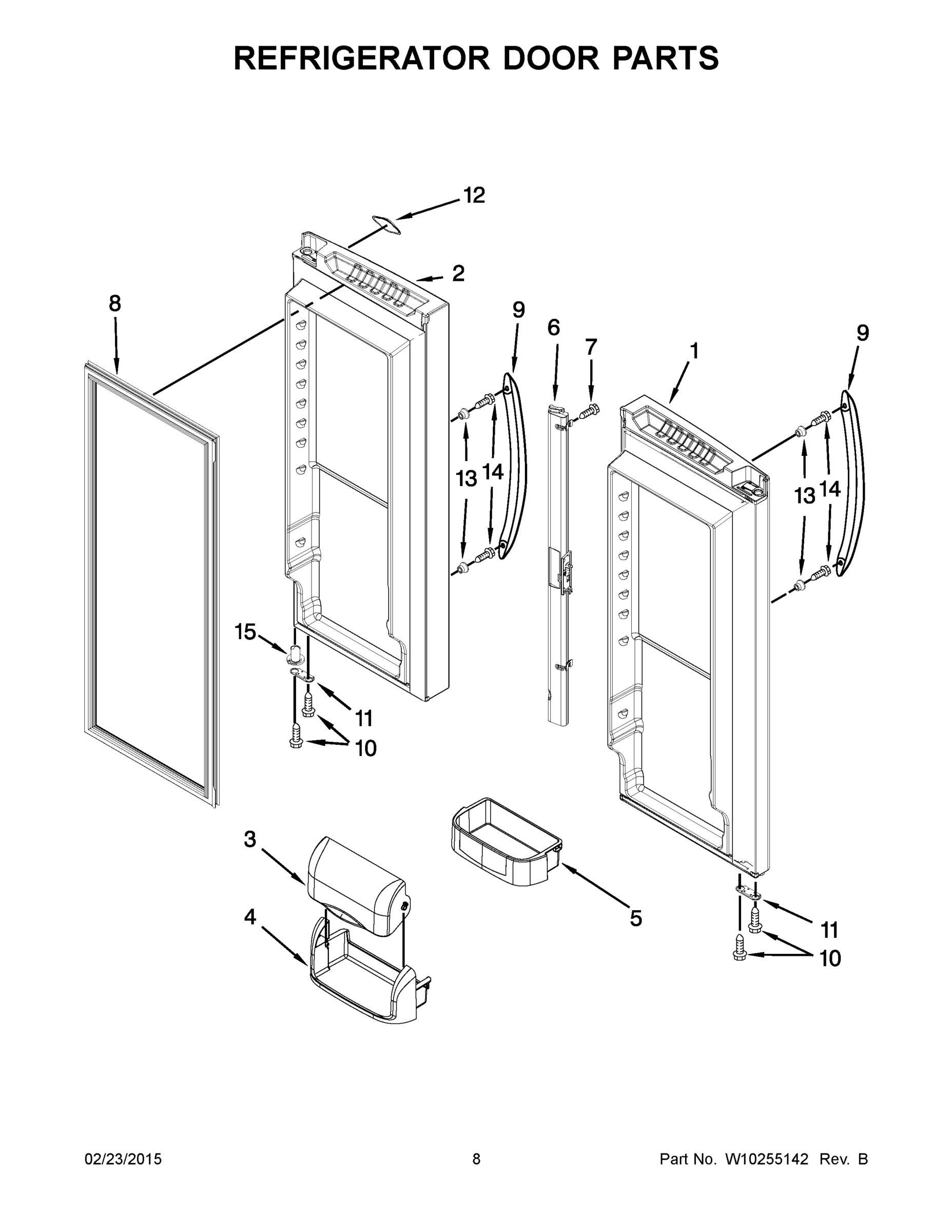 05 - REFRIGERATOR DOOR PARTS