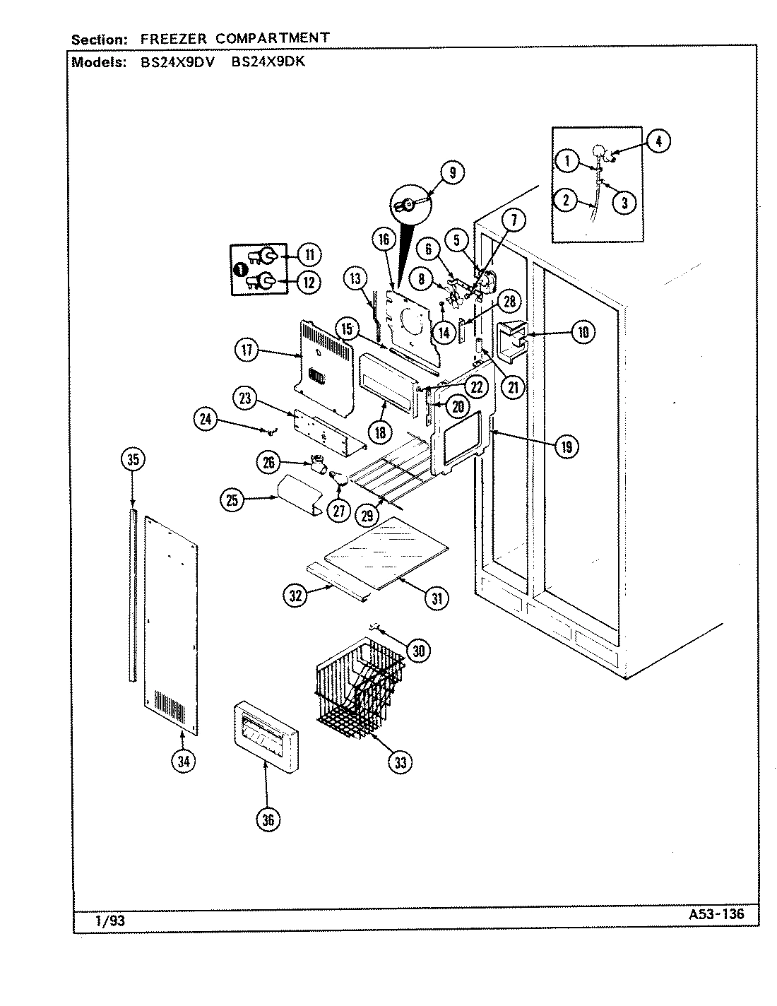 01 - FREEZER COMPARTMENT