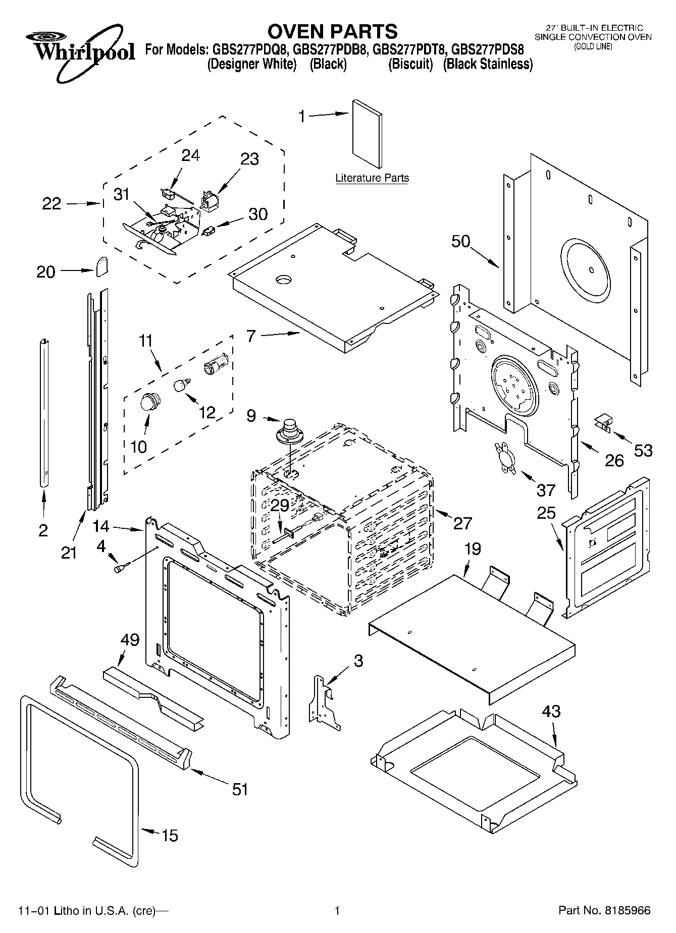 01 - OVEN, LITERATURE