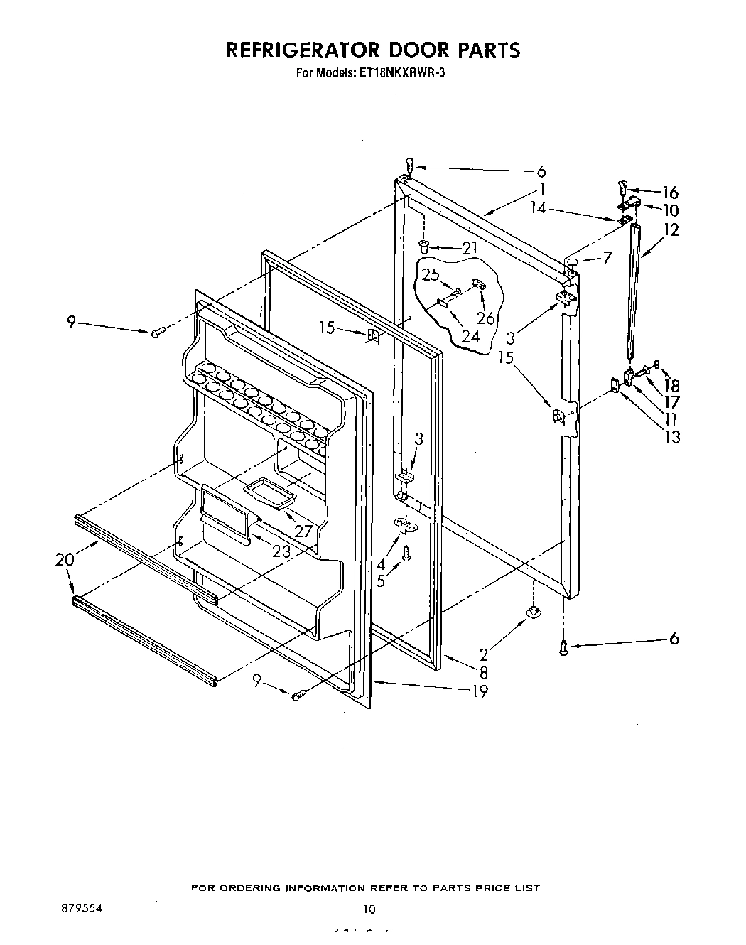 08 - REFRIGERATOR DOOR, NOT ILLUSTRATED