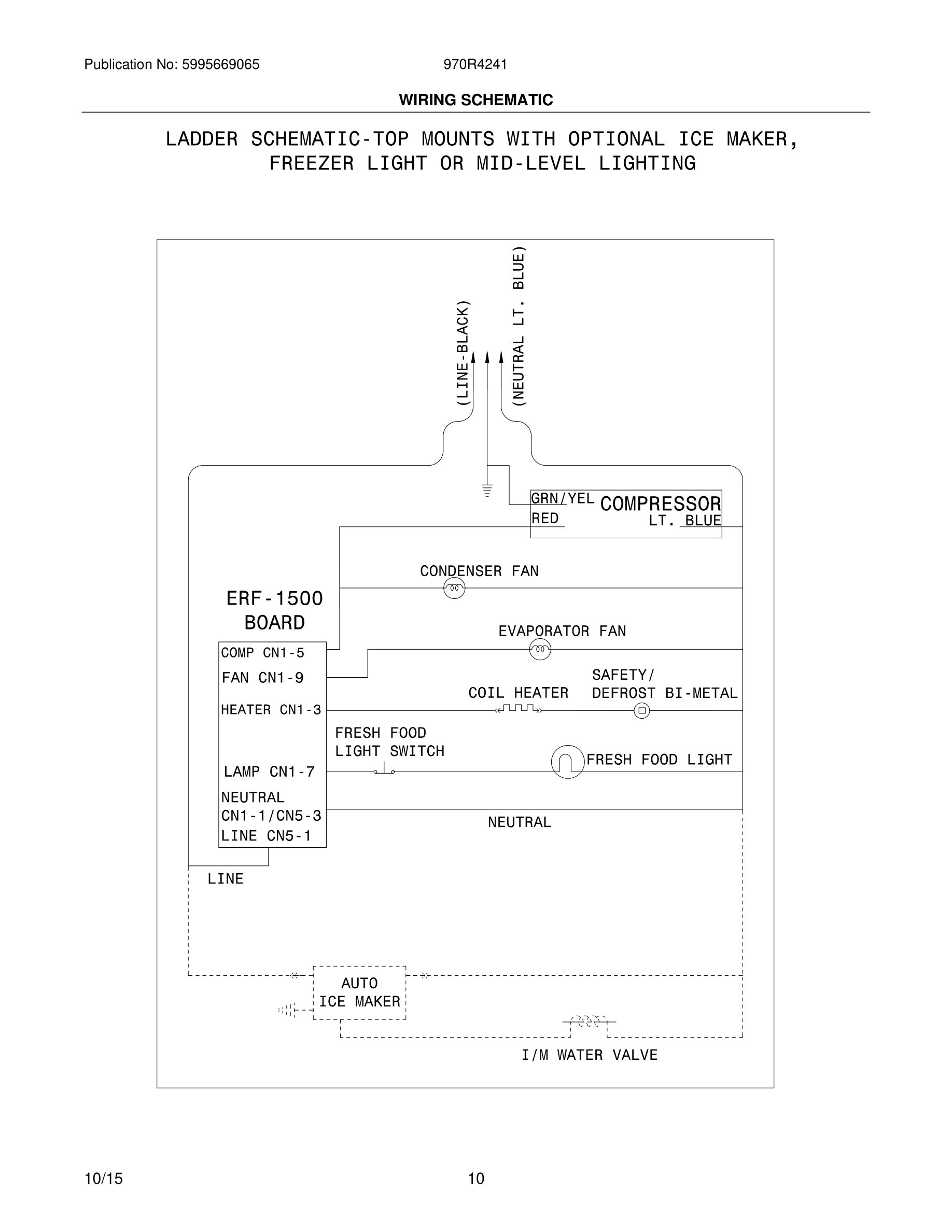 10 - WIRING SCHEMATIC