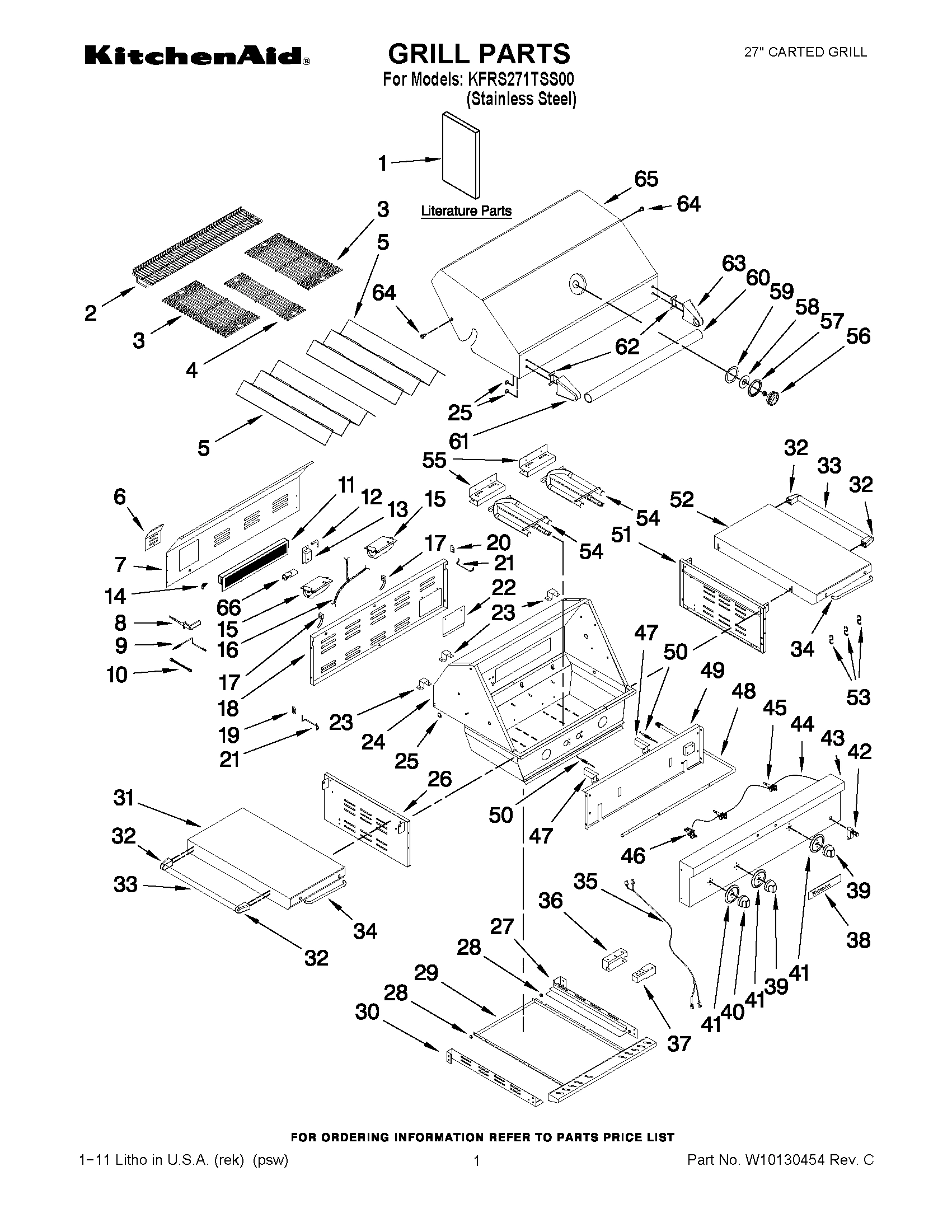 01 - GRILL PARTS