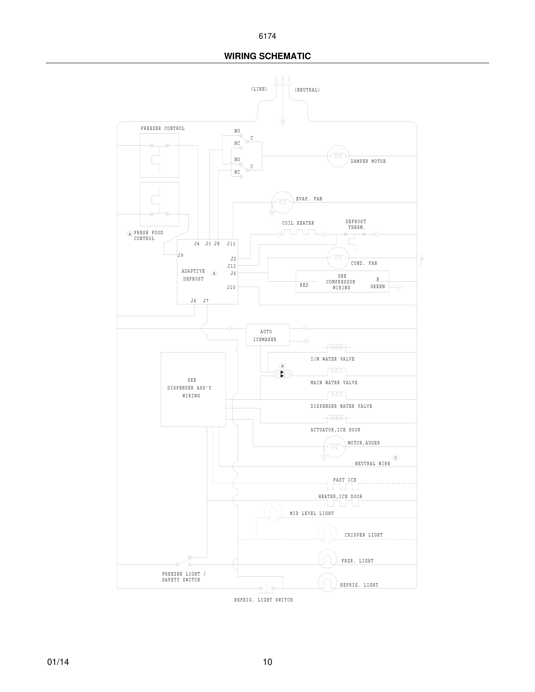 10 - WIRING SCHEMATIC