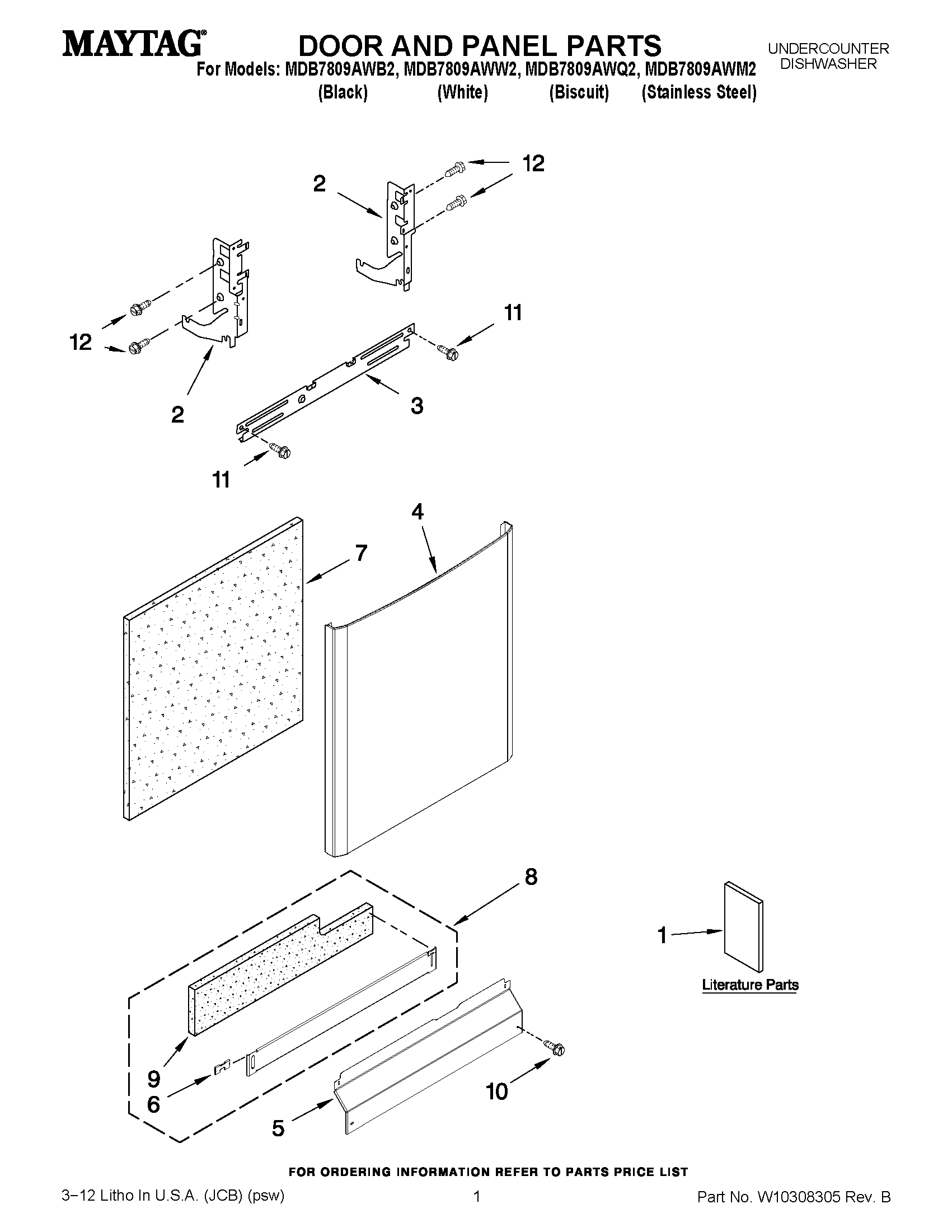 01 - DOOR AND PANEL PARTS