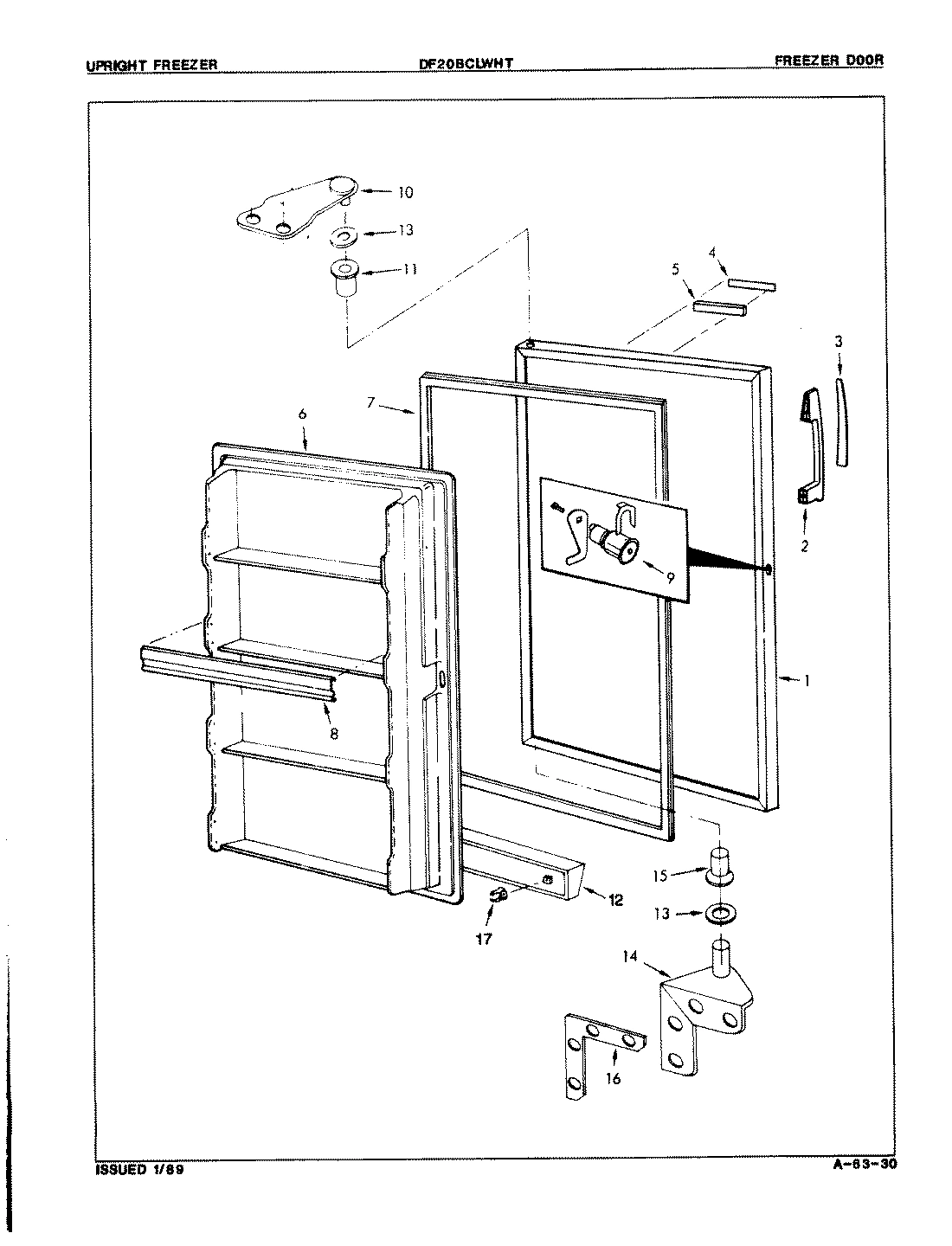 02 - FREEZER DOOR
