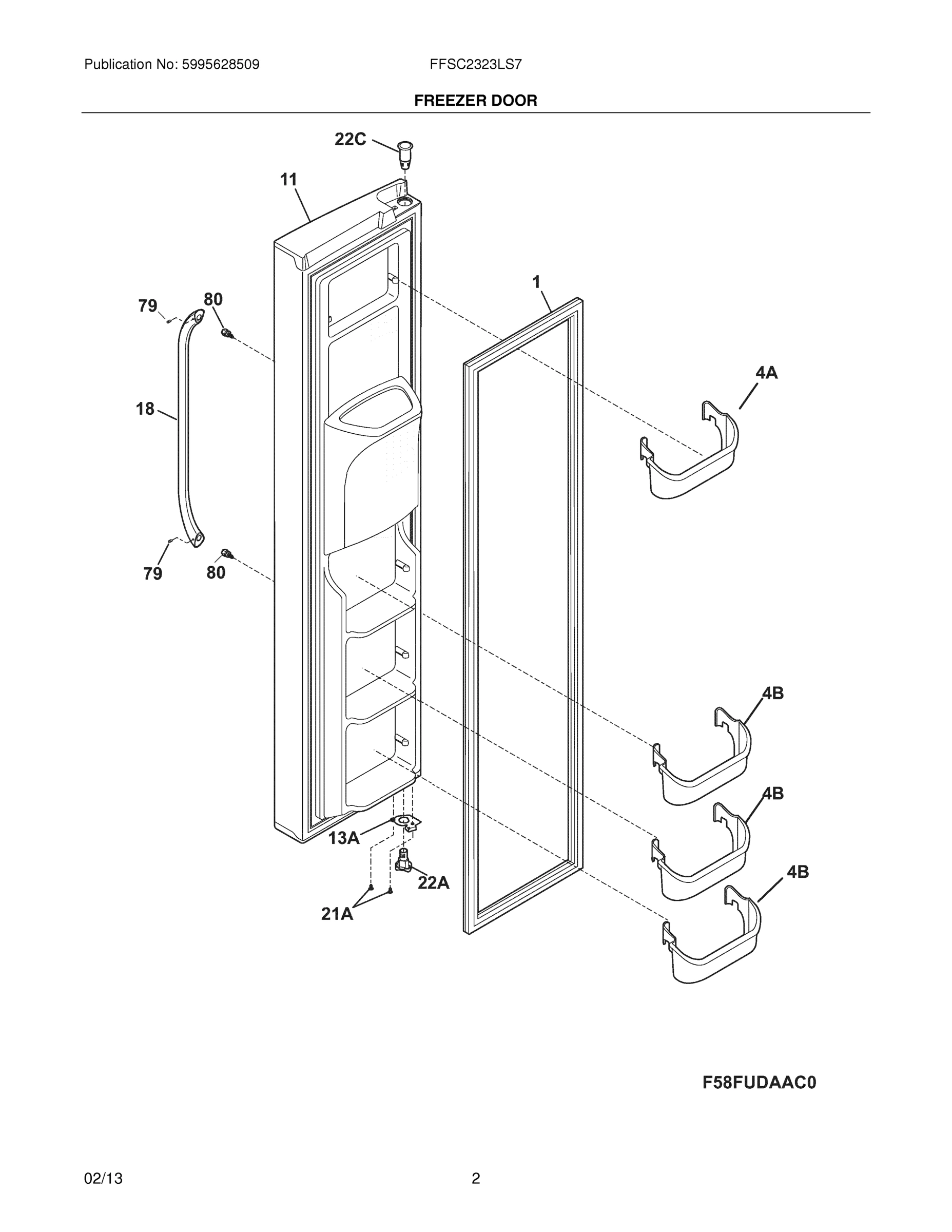 03 - FREEZER DOOR