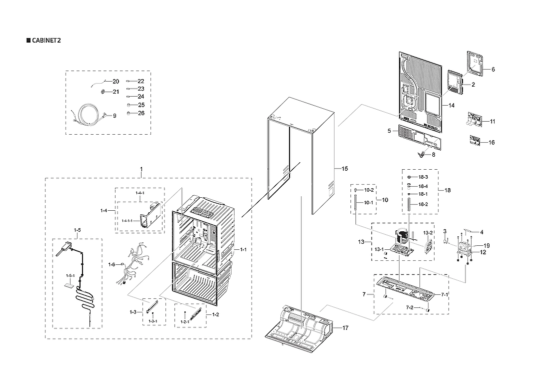 Cabinet 2 Parts