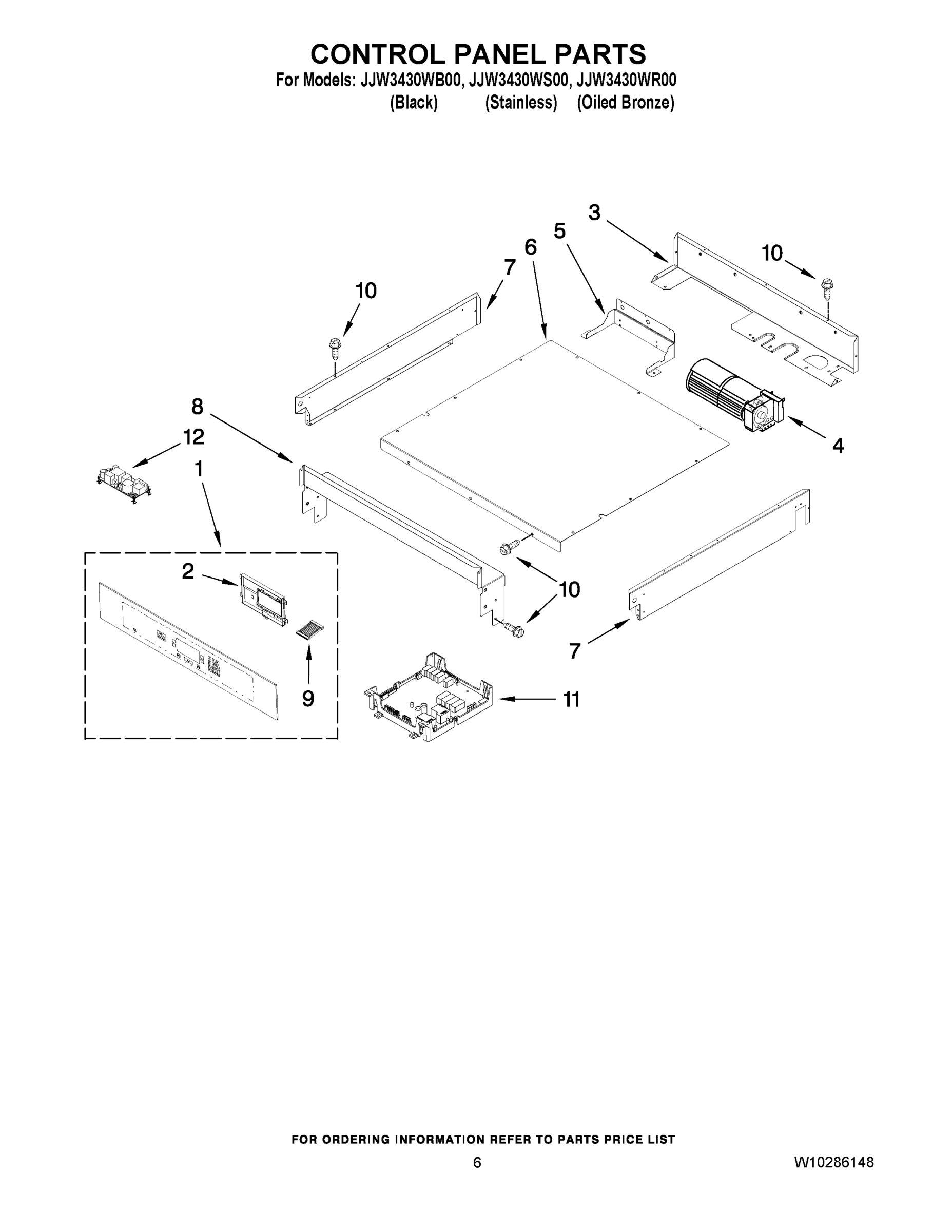 04 - CONTROL PANEL PARTS