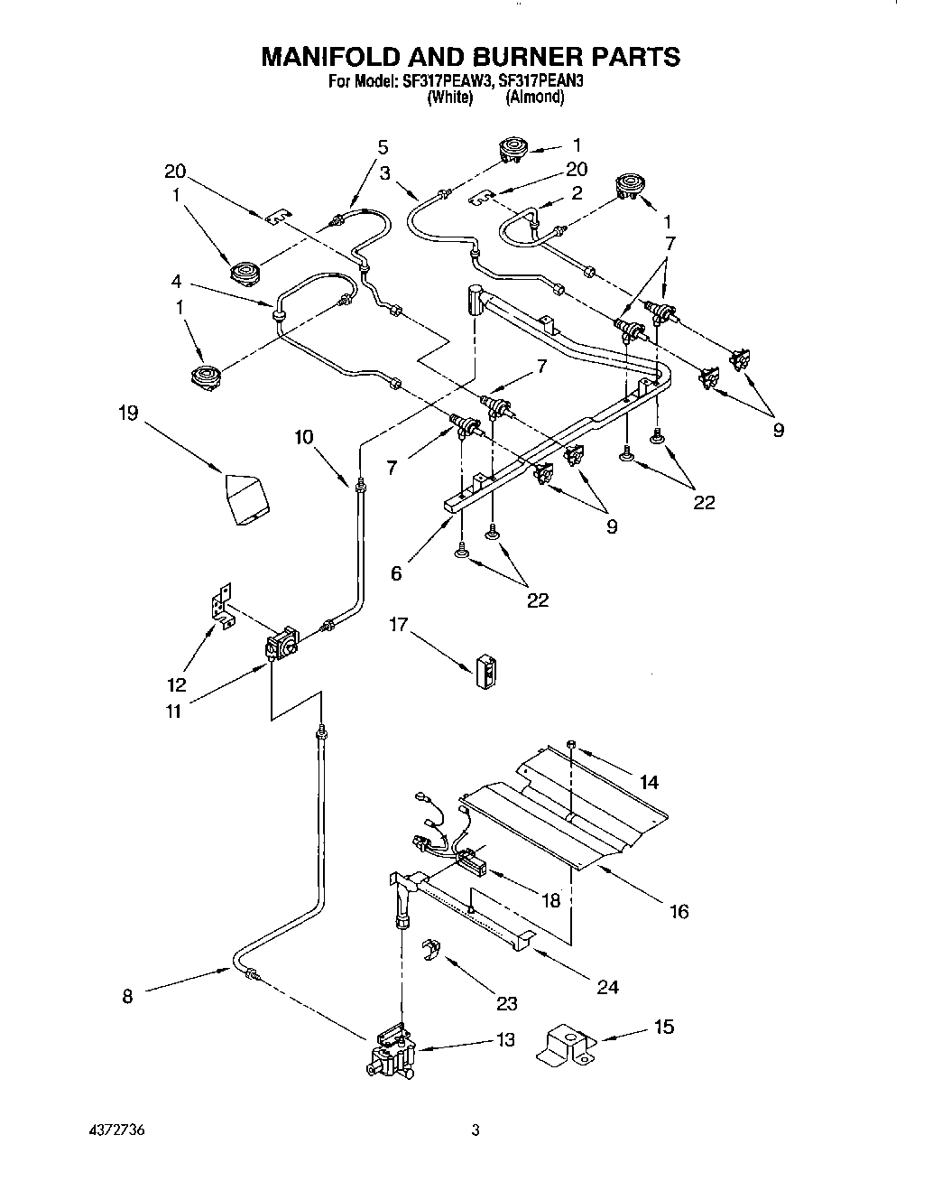 03 - MANIFOLD AND BURNER