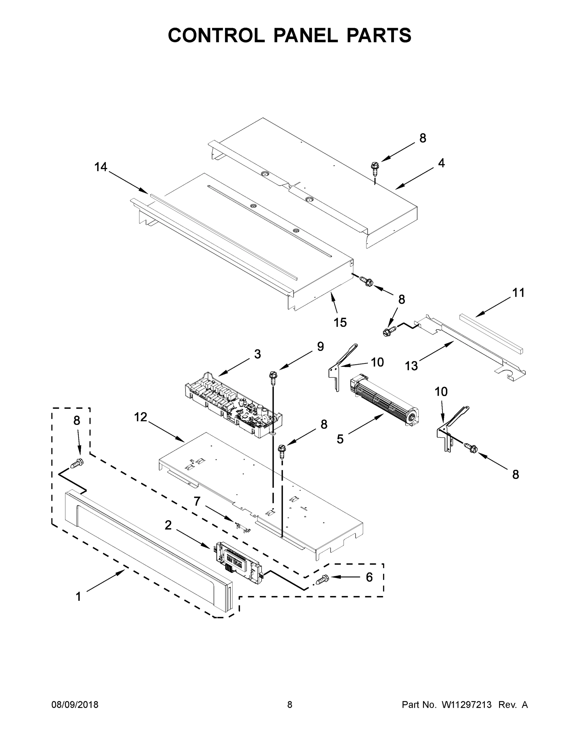 05 - CONTROL PANEL PARTS