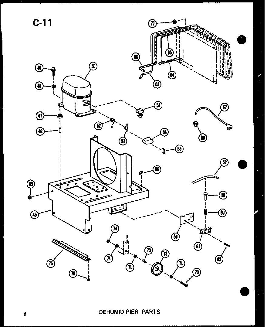 02 - DEHUMIDIFIER PARTS