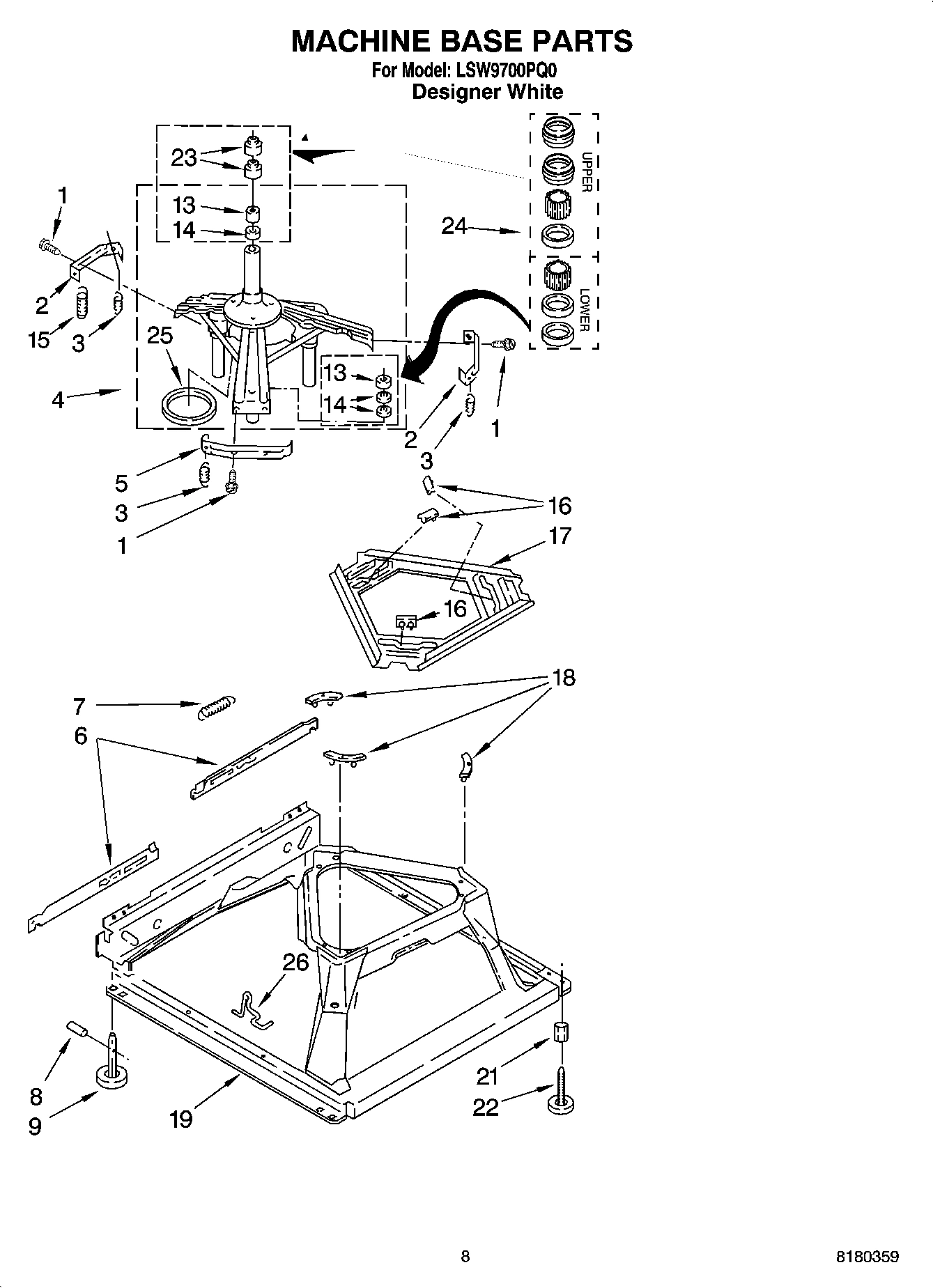 05 - MACHINE BASE PARTS