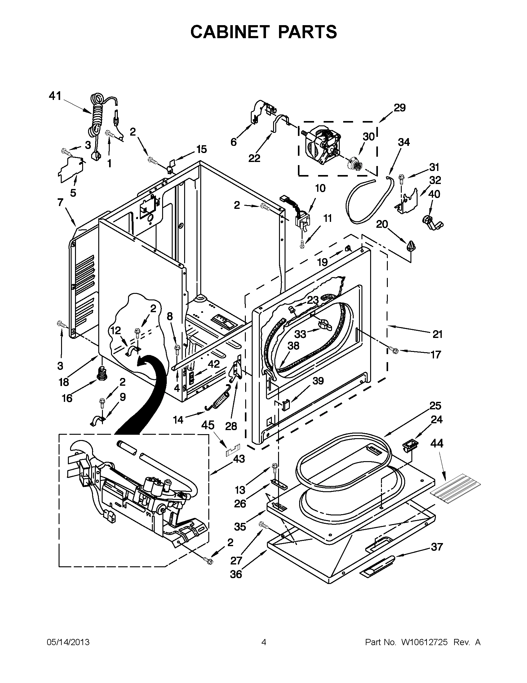 02 - CABINET PARTS