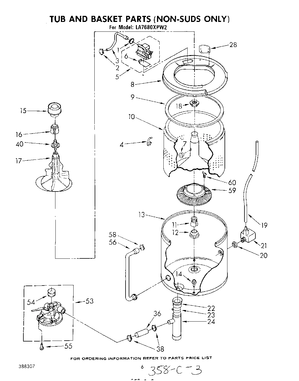 05 - TUB AND BASKET (NON SUDS ONLY)