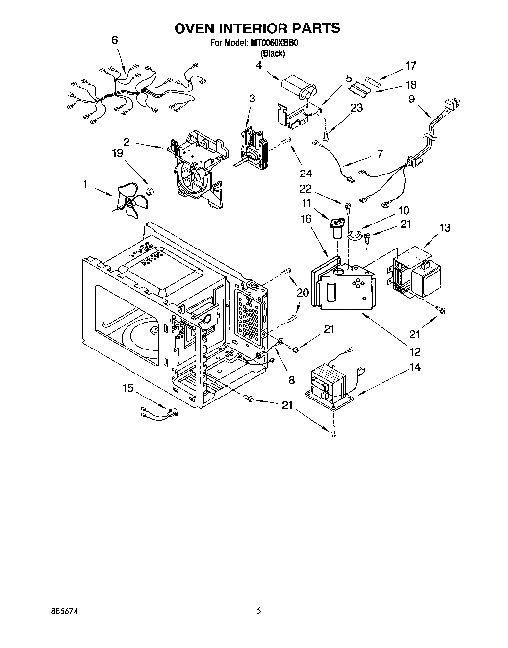 05 - OVEN INTERIOR, LITERATURE