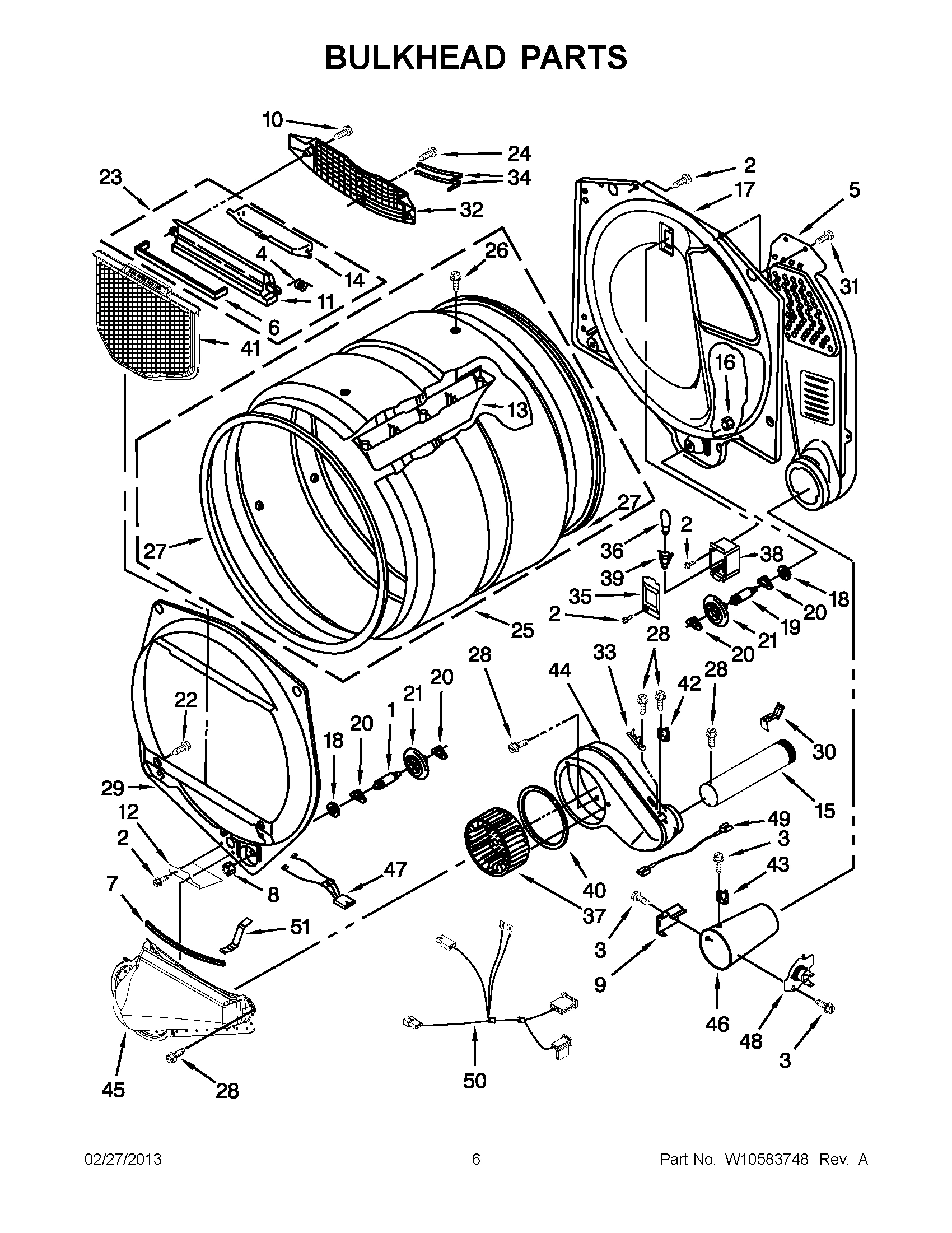 03 - BULKHEAD PARTS