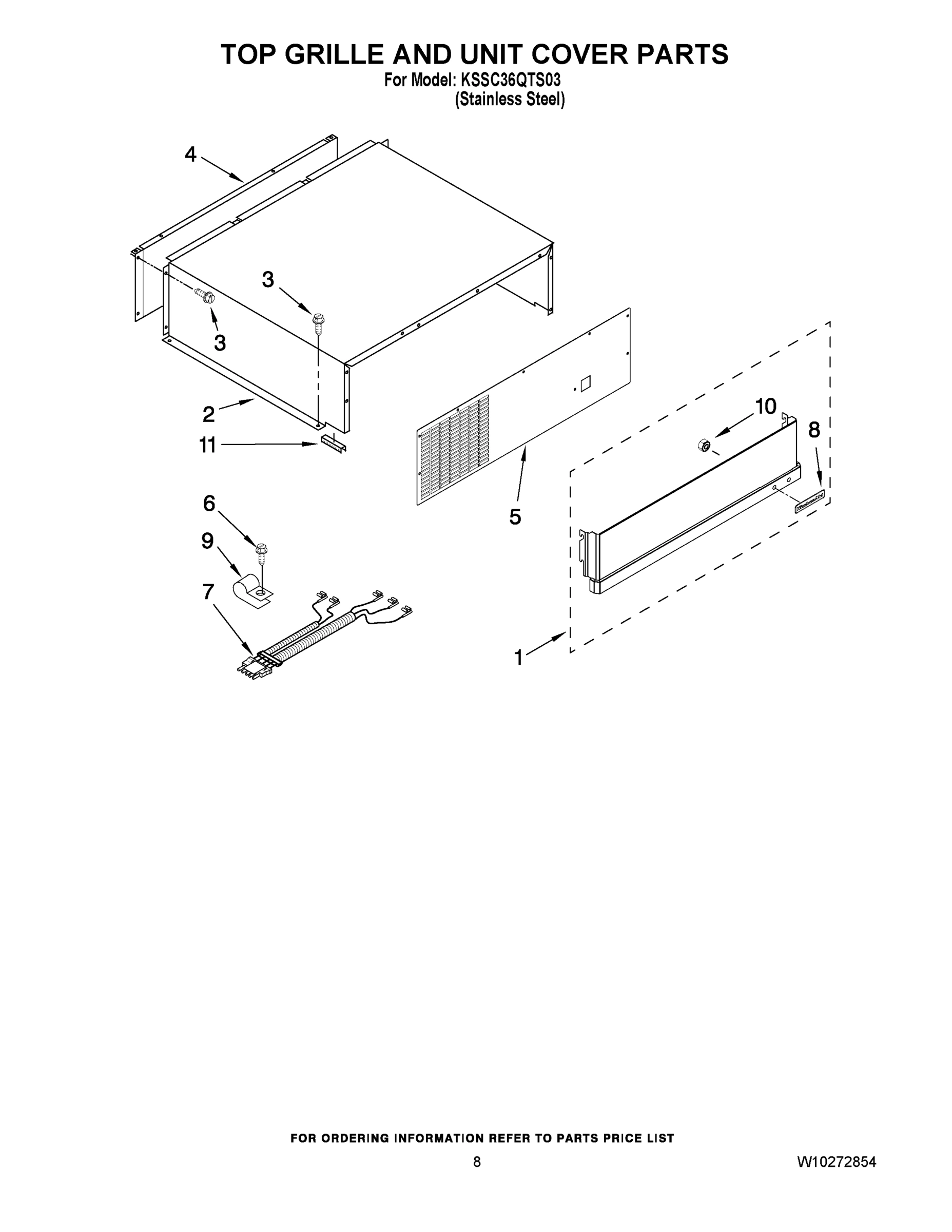 06 - TOP GRILLE AND UNIT COVER PARTS