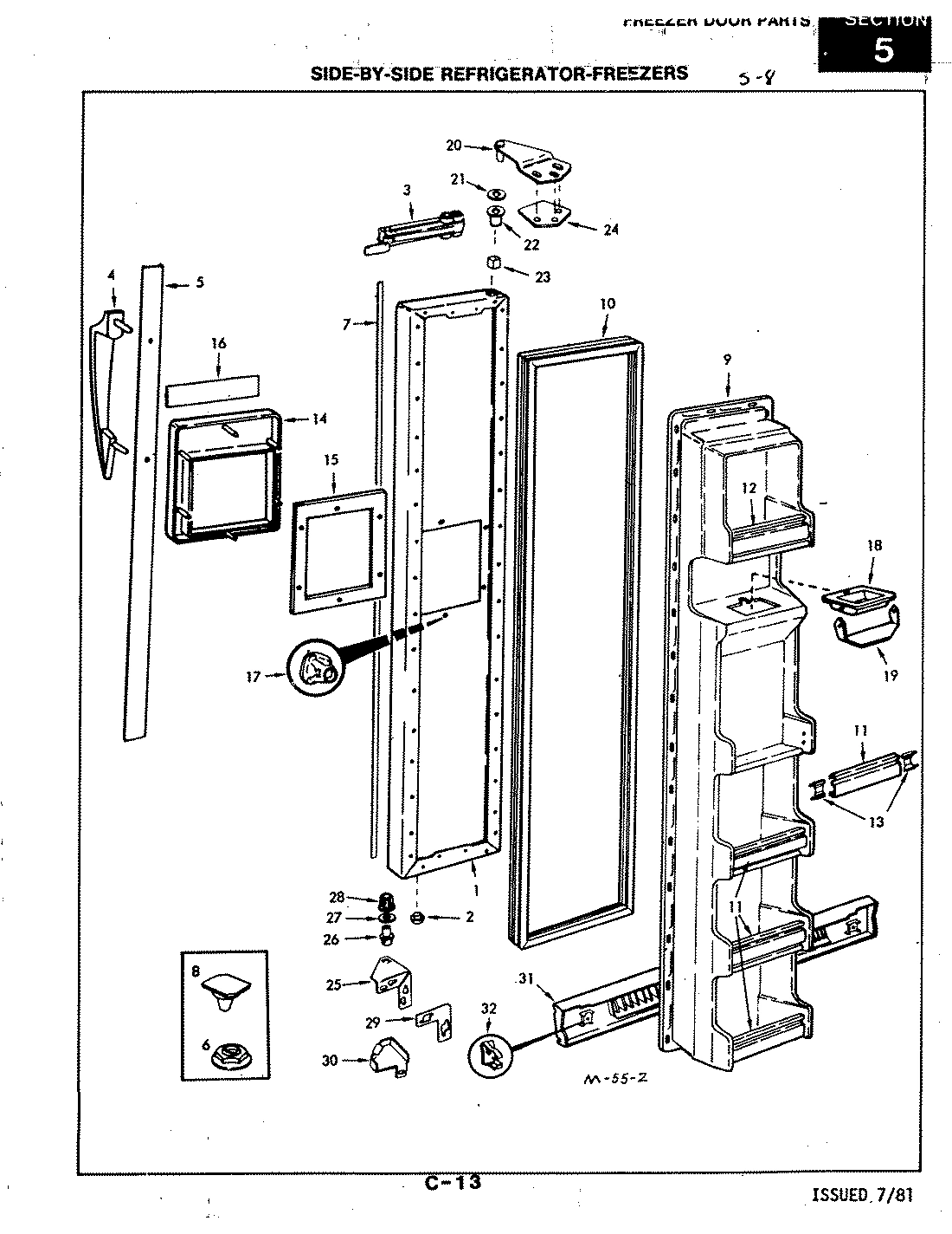 02 - FREEZER DOOR