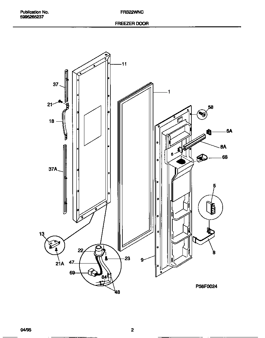 02 - FREEZER DOOR