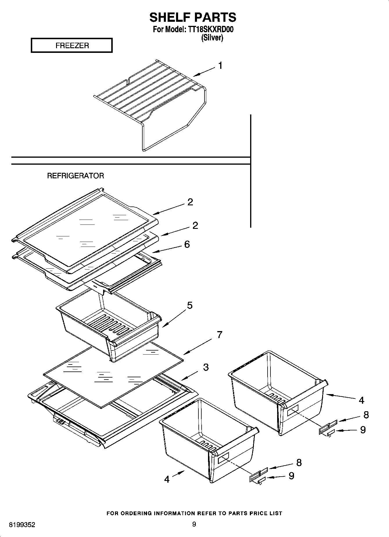 05 - SHELF PARTS, OPTIONAL PARTS