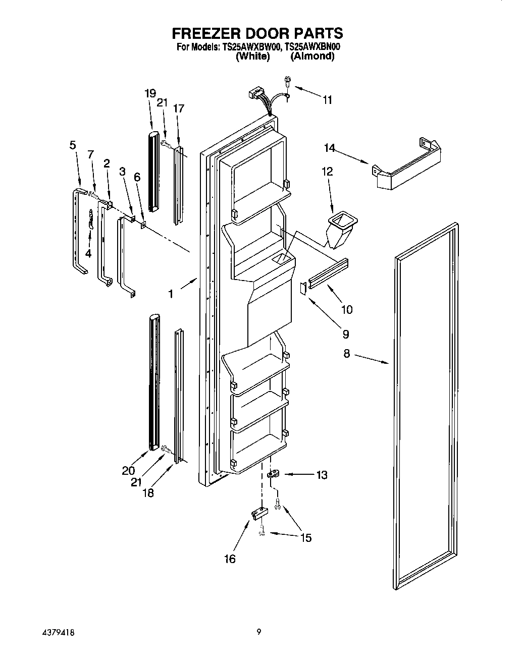 07 - FREEZER DOOR