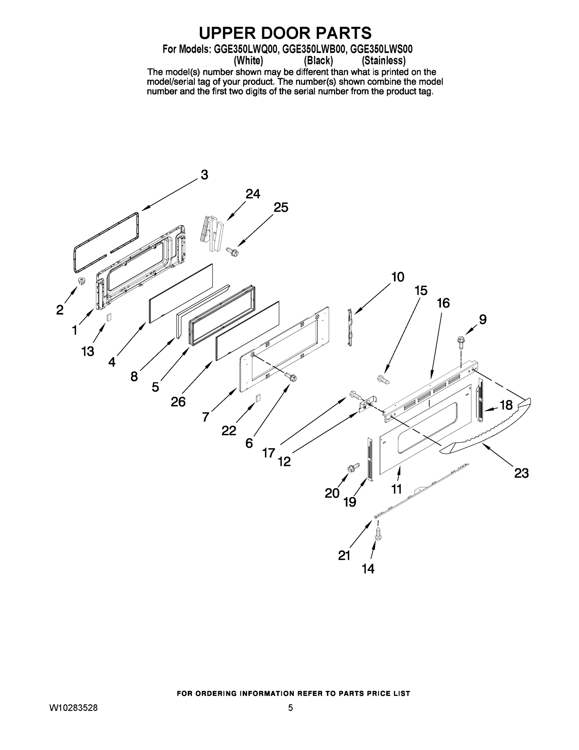 04 - UPPER DOOR PARTS