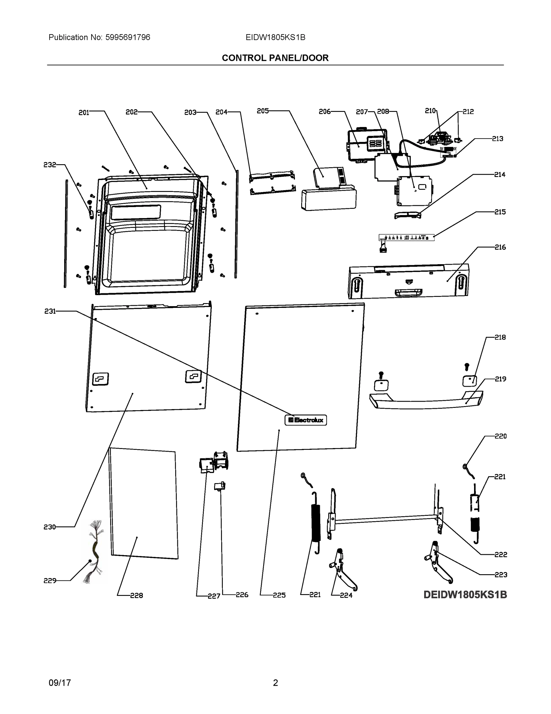 02 - CONTROL PANEL/DOOR