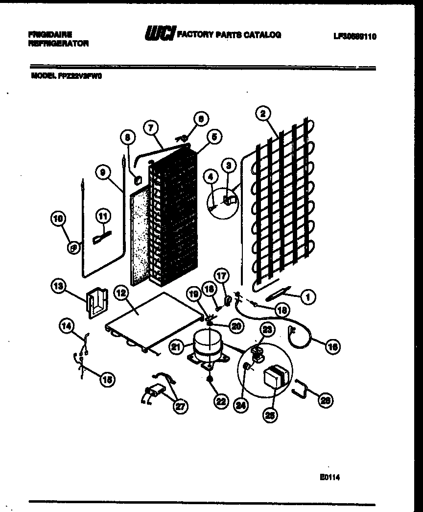 07 - SYSTEM AND AUTOMATIC DEFROST PARTS