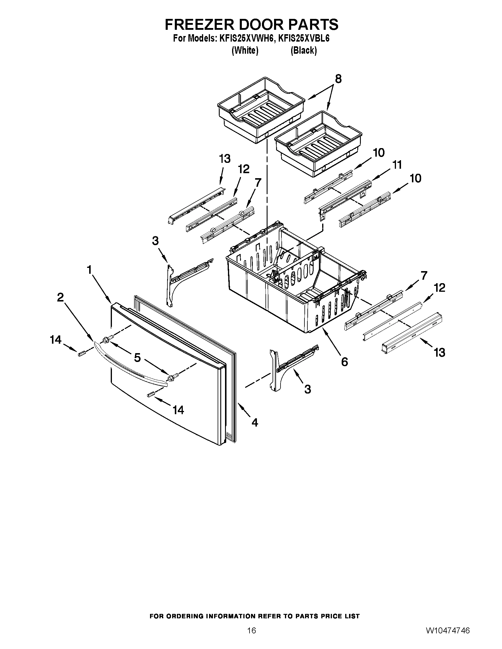 09 - FREEZER DOOR PARTS