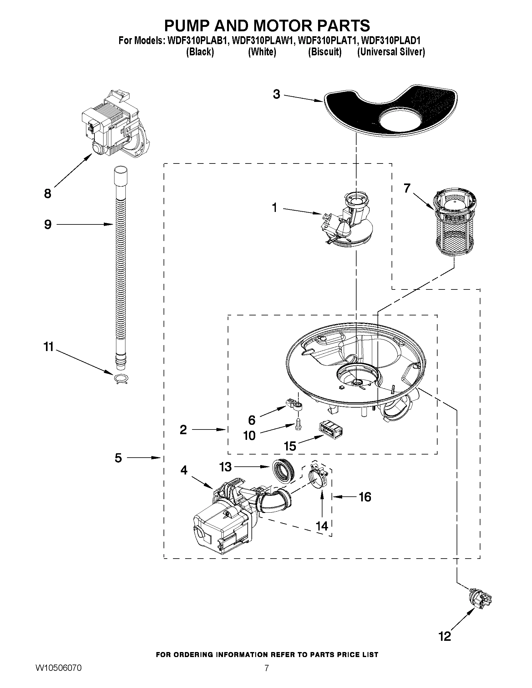 06 - PUMP AND MOTOR PARTS