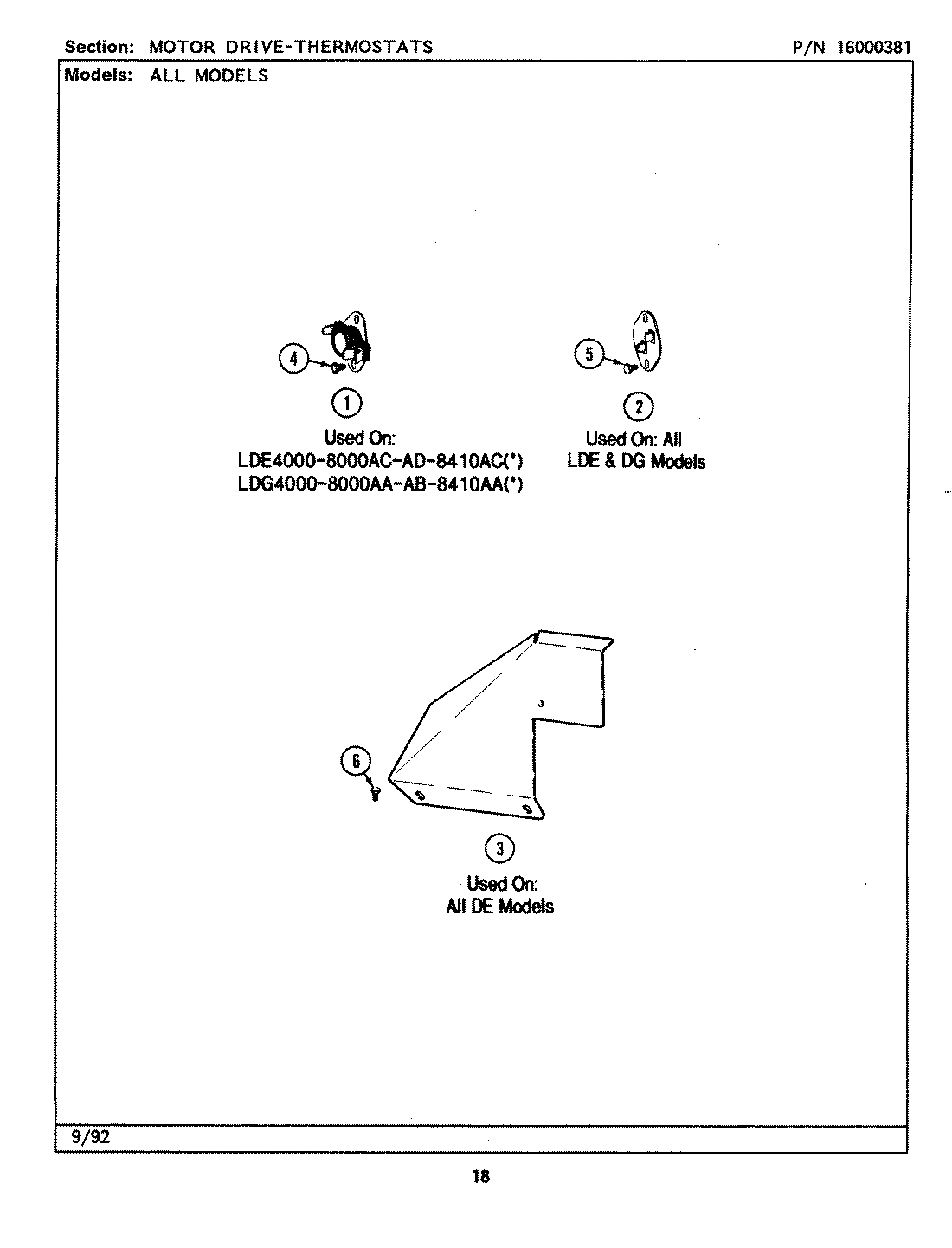 07 - MOTOR DRIVE-THERMOSTATS